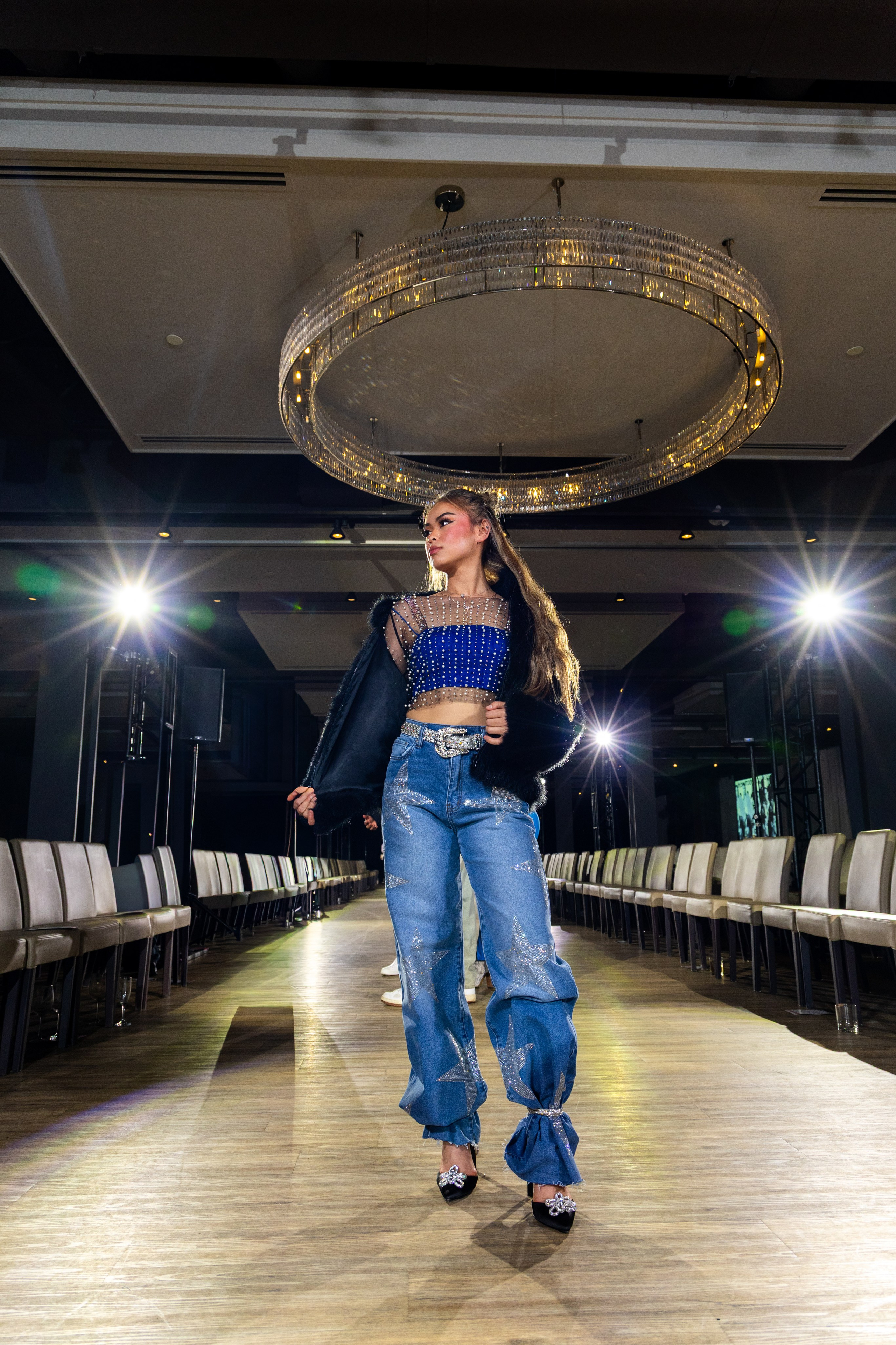 Joee Nadeau — Runway Presence & Modern Elegance. ProFly.club — Professional aerial filming in Calgary