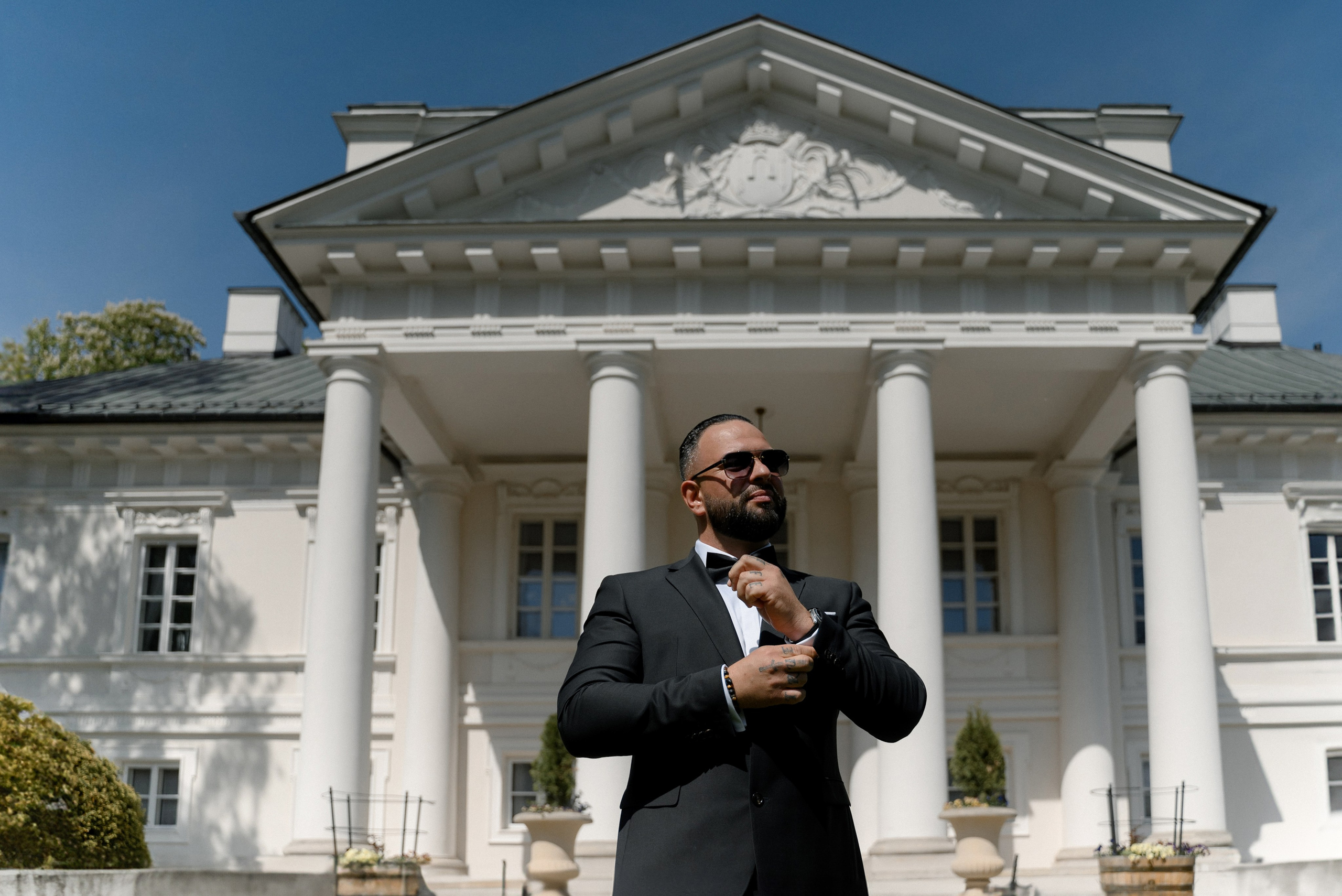 Paula i Marcin wesele w Pałacu Mała wieś 30.04.2024. Wedding photographer Warsaw and Europe