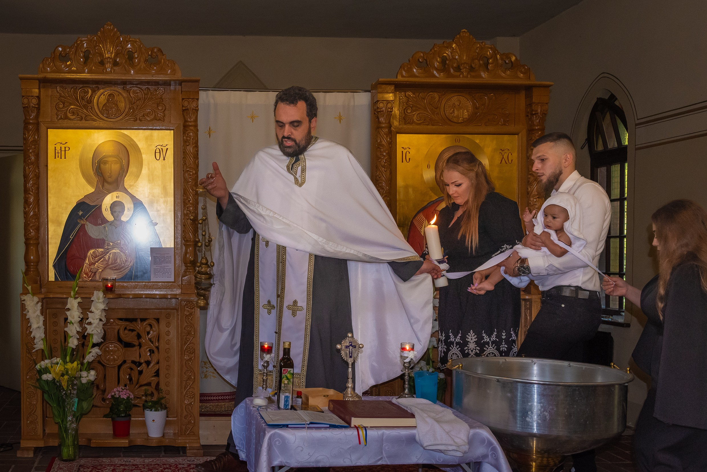 Christening. Klausenburg Photography