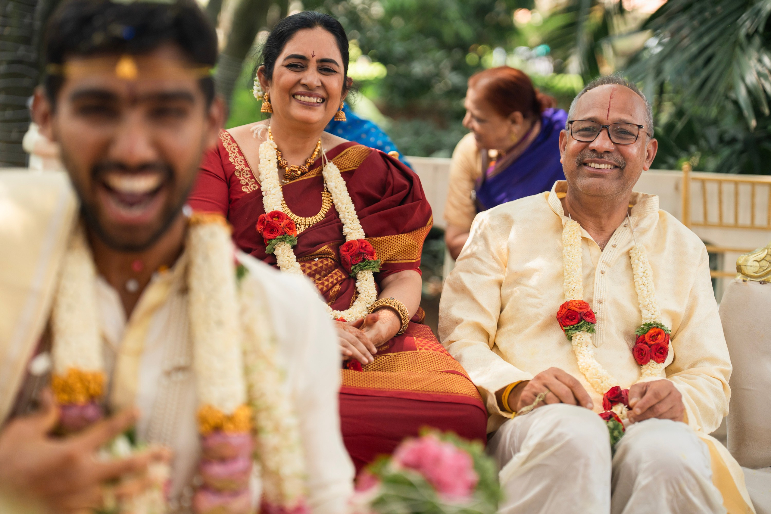 Samyuktha & Manoj, Tamil and Telugu Wedding at Angana Courtyard, Bangalore | Truly Yours