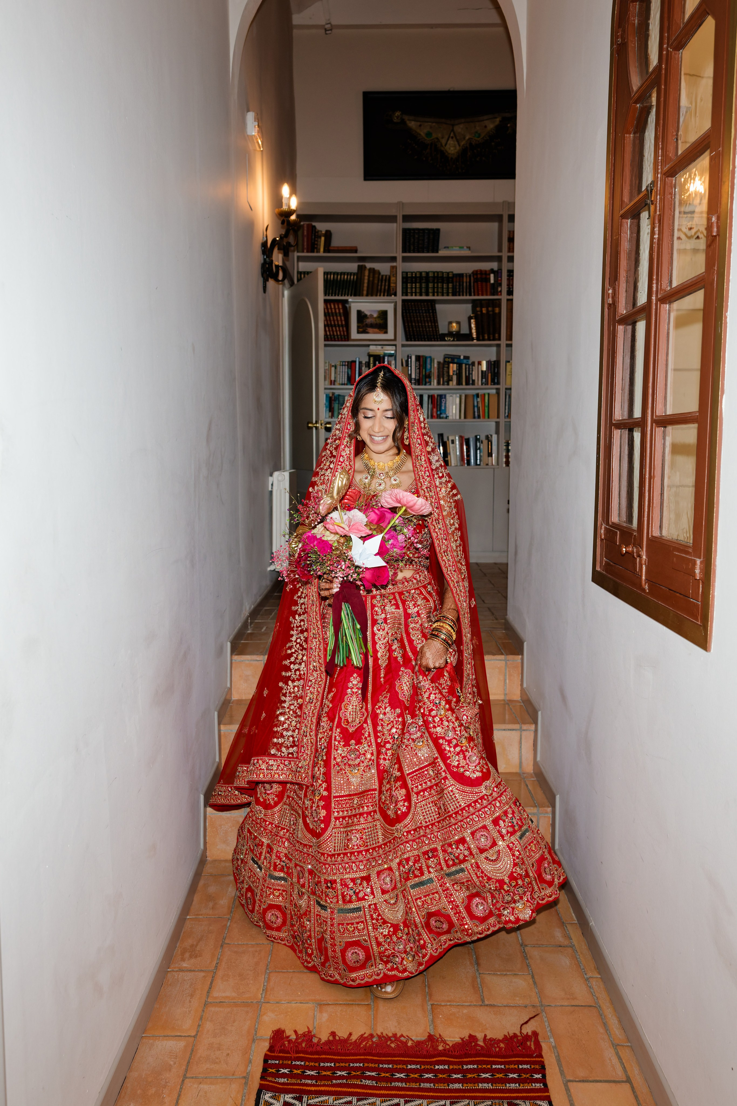 Indian wedding at Gran Villa Rosa, Barcelona