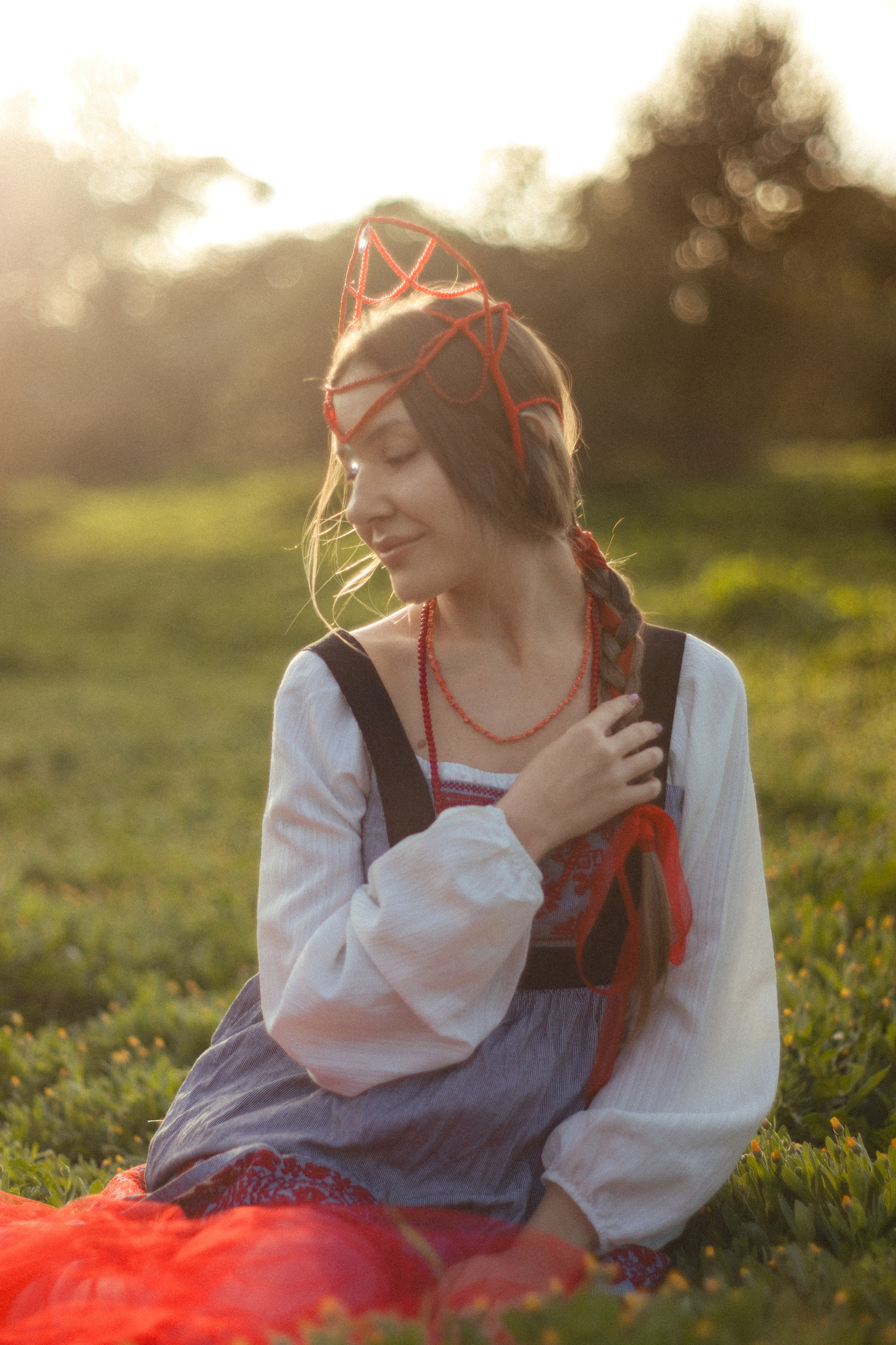 Vasilisa the Beatiful and Baba yaga. Photographer in Greece Kristina