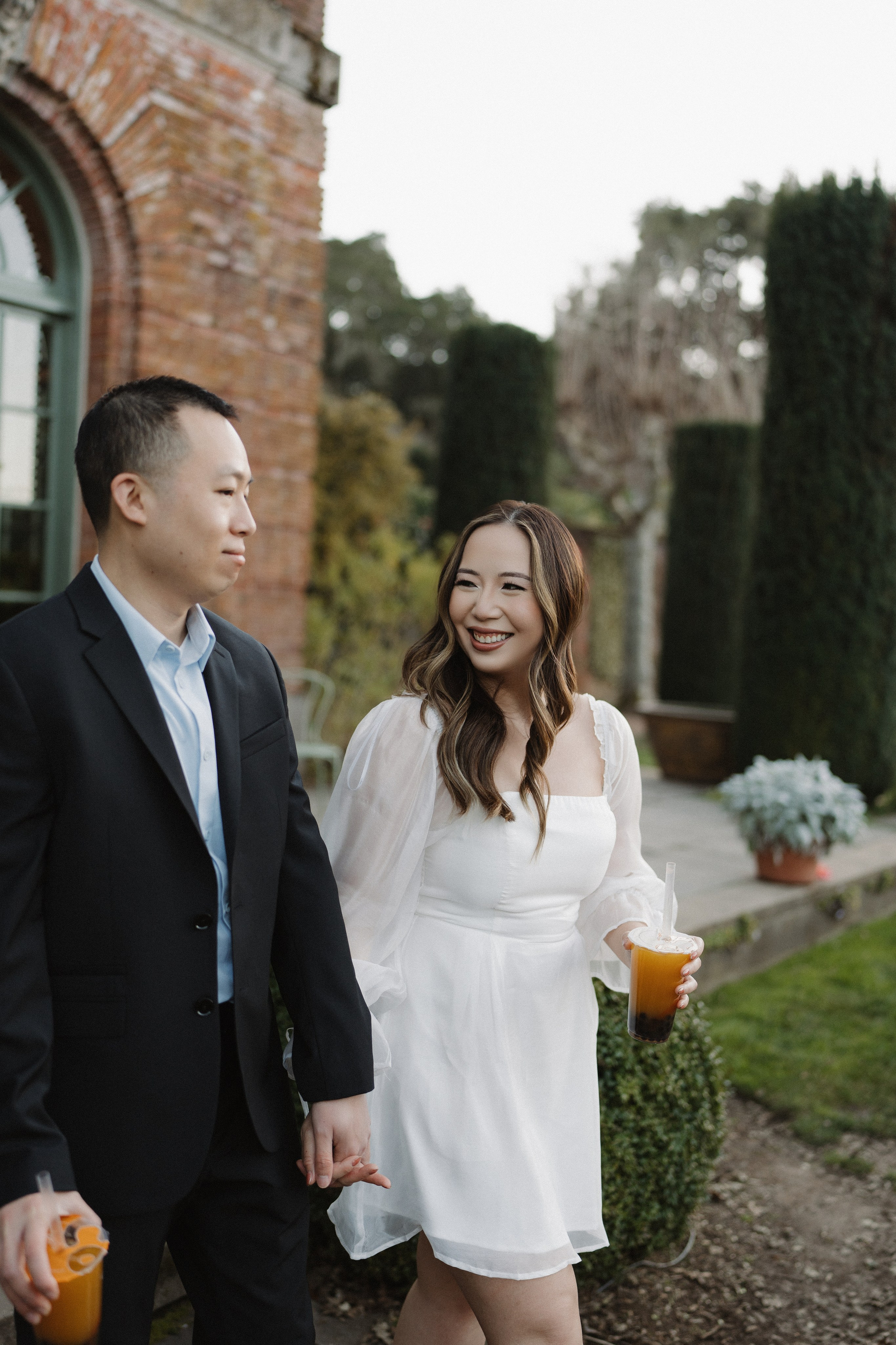 Filoli Historic Garden Engagement Photoshoot. Soulo Photography | San Francisco Bay Area Based Photographer