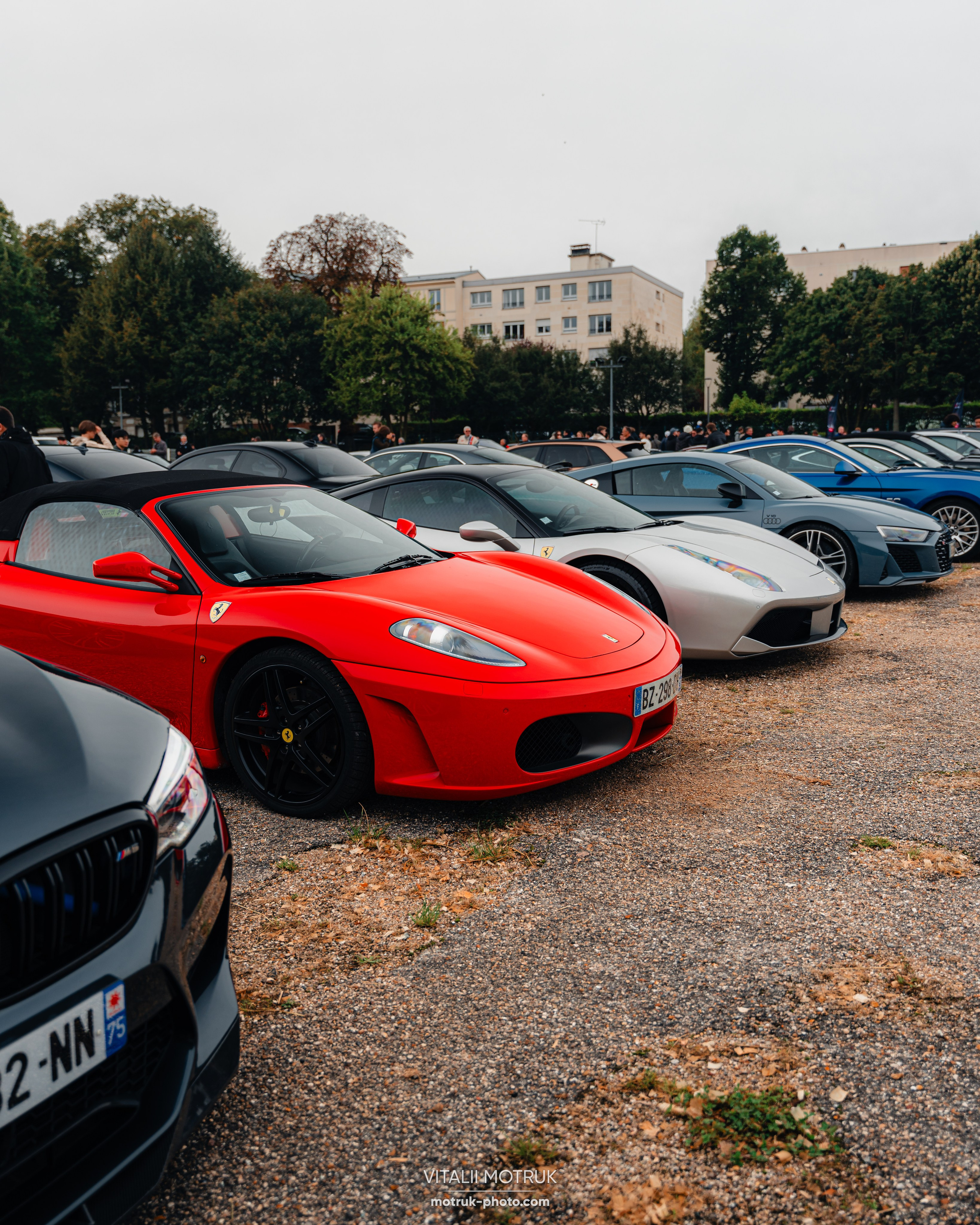 Cars and Coffee 29 septembre 2024. Photographe de voitures à Paris — Vitalii Motruk
