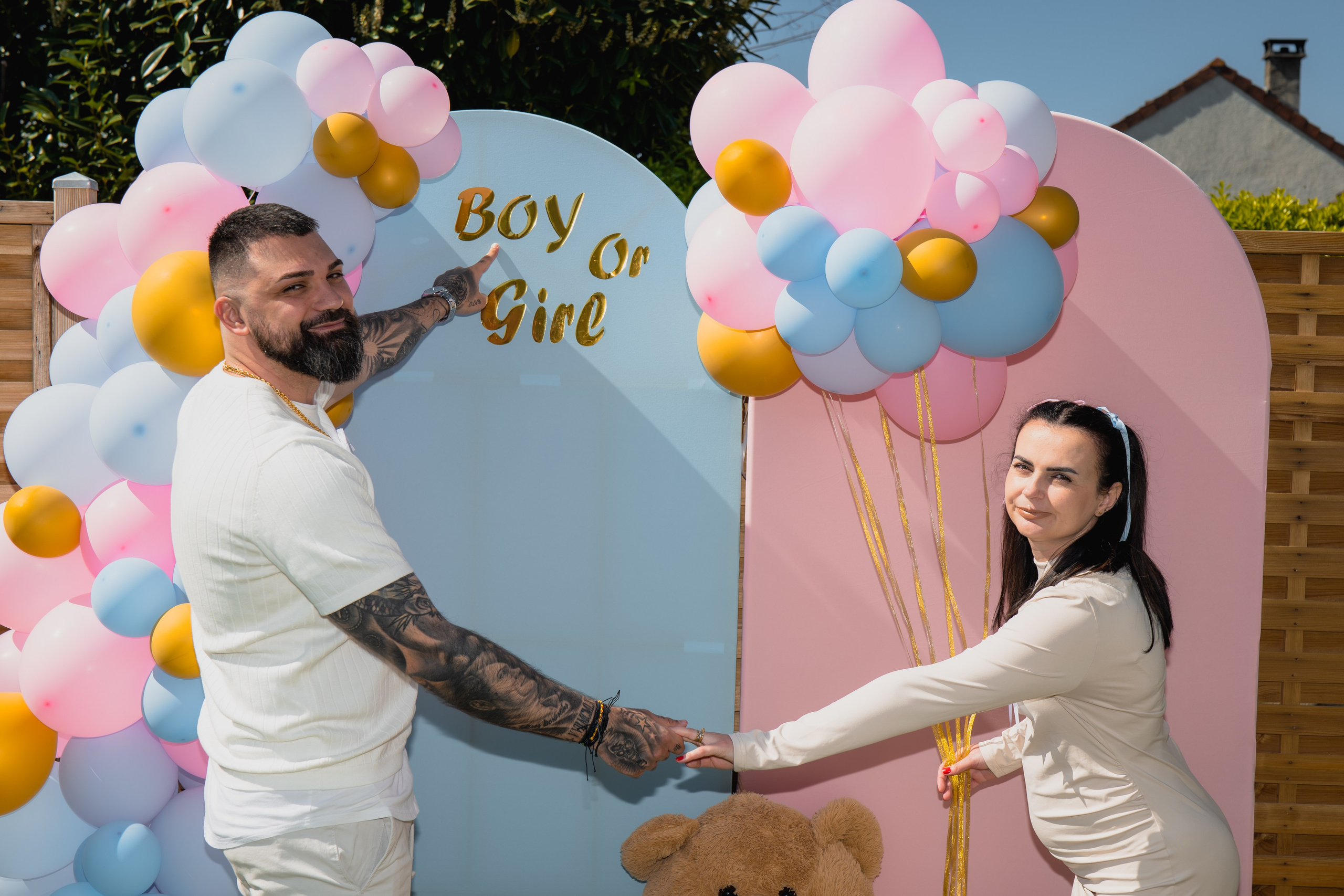 Gender Party Isabela & Laurentiu. Fotograful și Cameramanul familiei dvs în Franța Paul Photographer