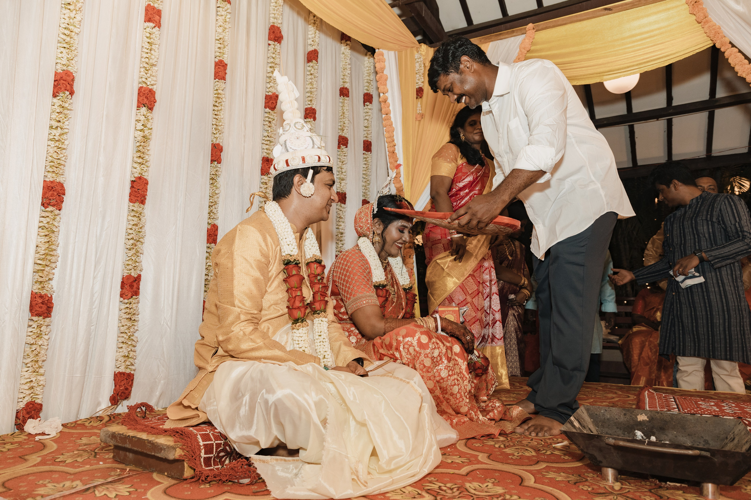 Sagaya & Rakesh. Agam Vizha