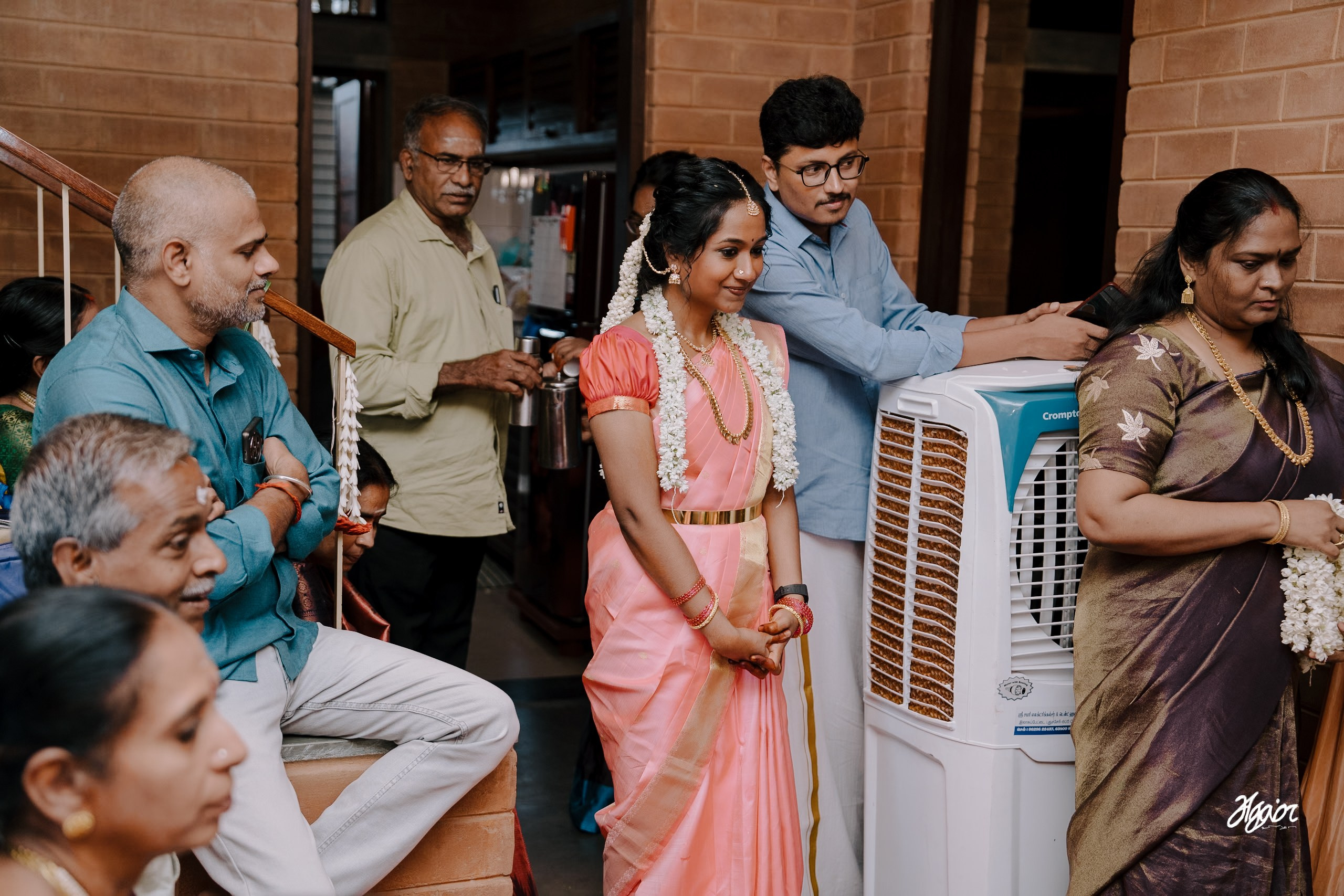 Wedding documentary photography in Pondicherry. Agam Vizha