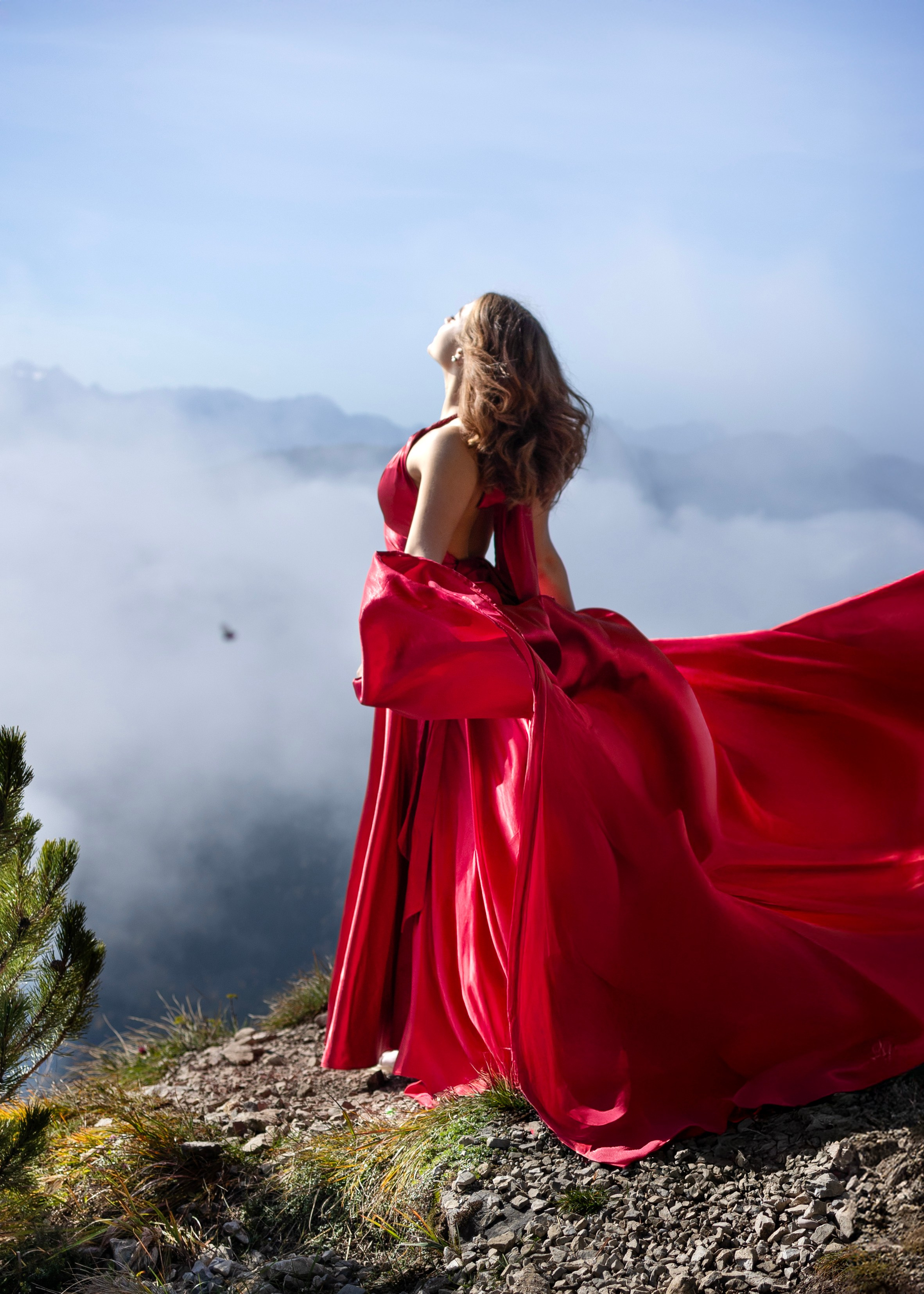 Shooting in the mountains. Photographer in Munich