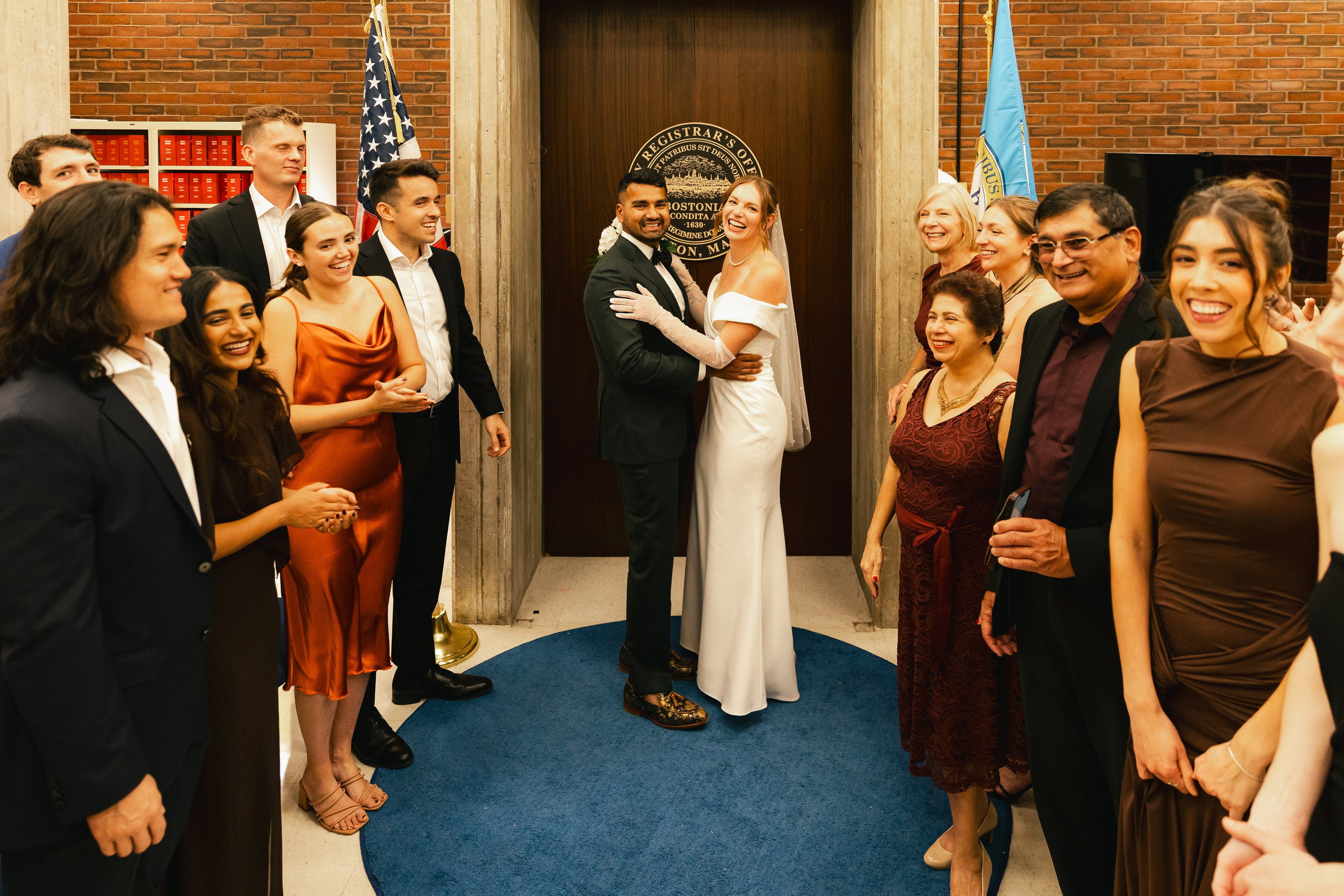 Boston City Hall Wedding Photography