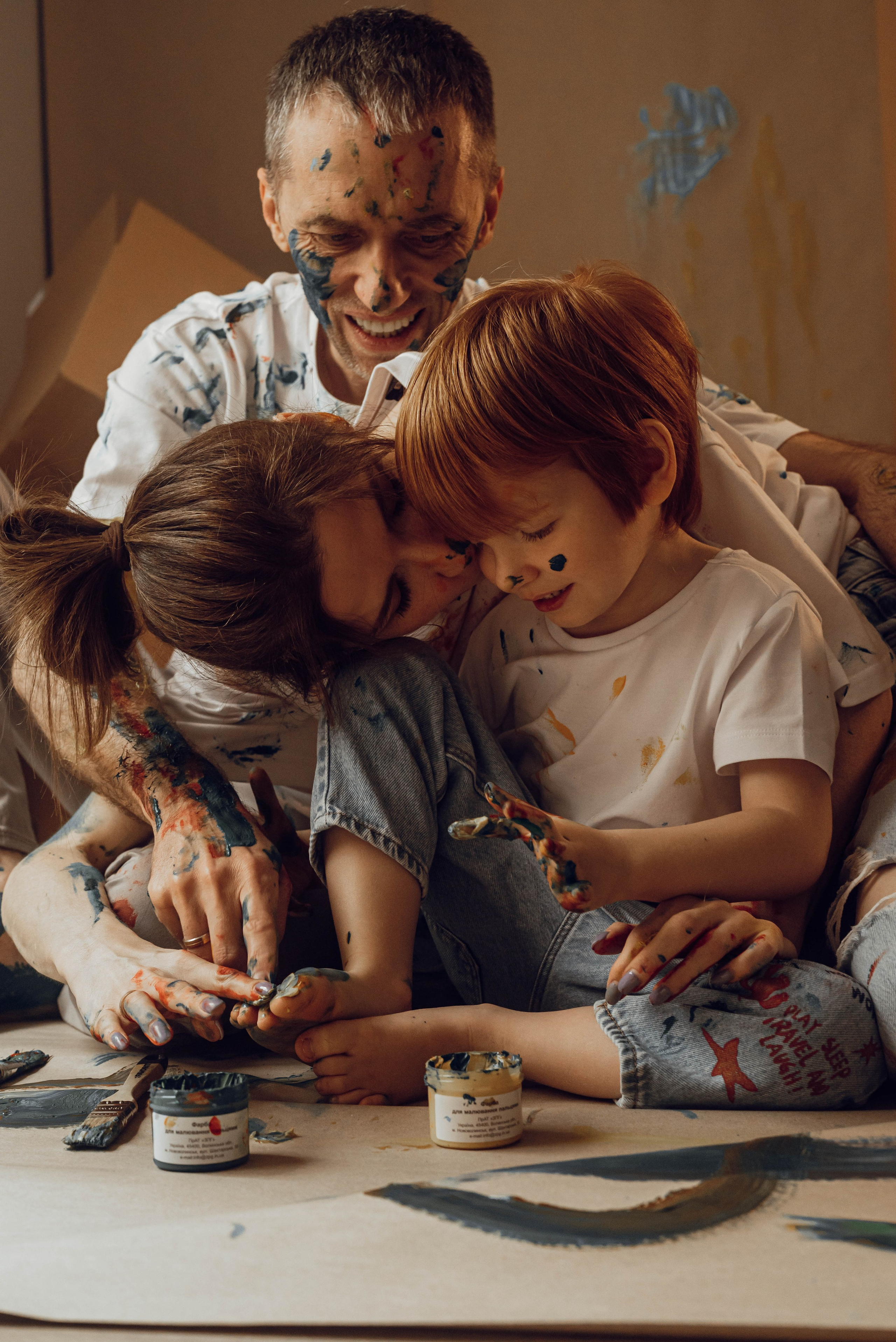 Полина, Вова и Назар. Фотограф Ирина Новикова