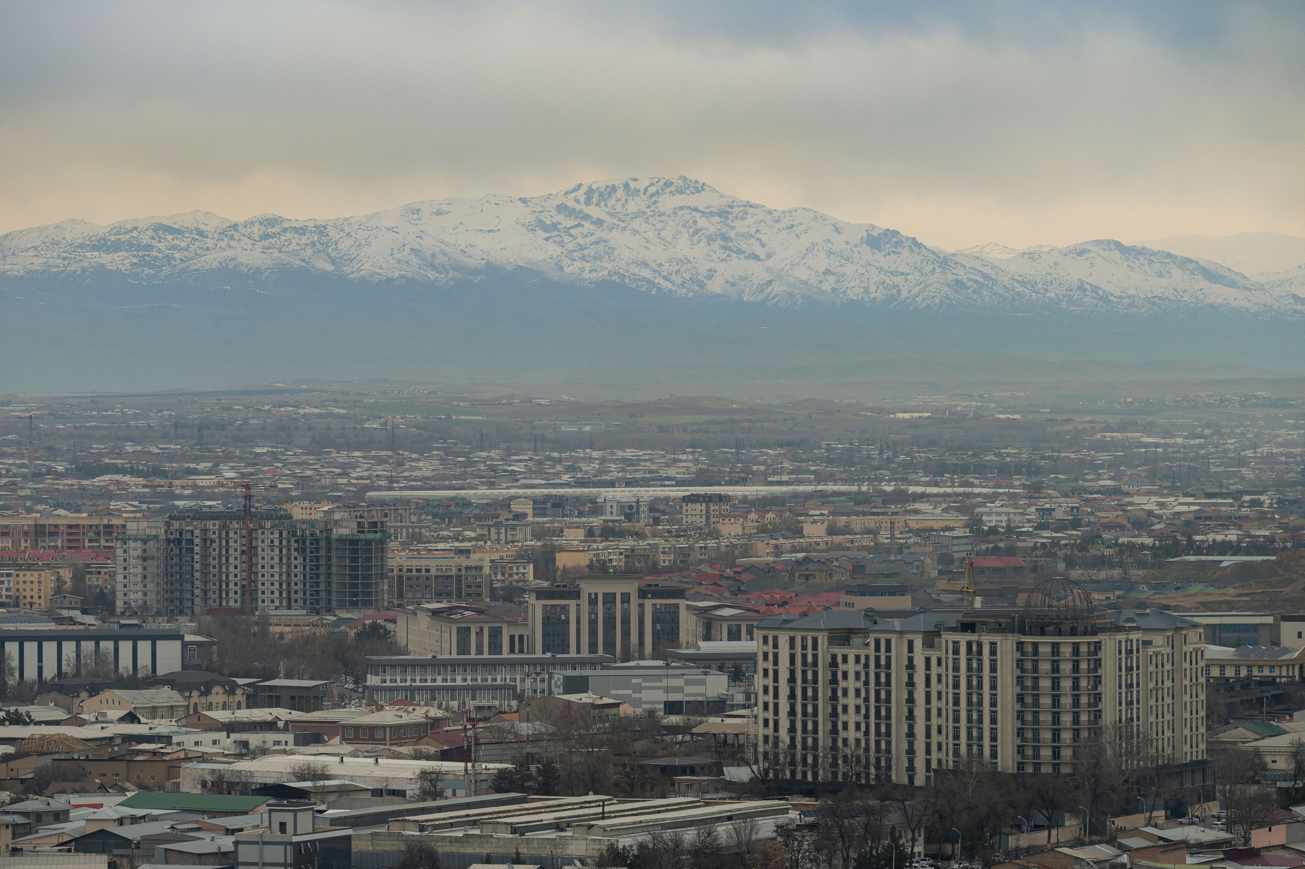 Смог в Ташкенте или Взгляд на город с высоты птичьего полета. Георгий Намазов | Фотограф в Ташкенте