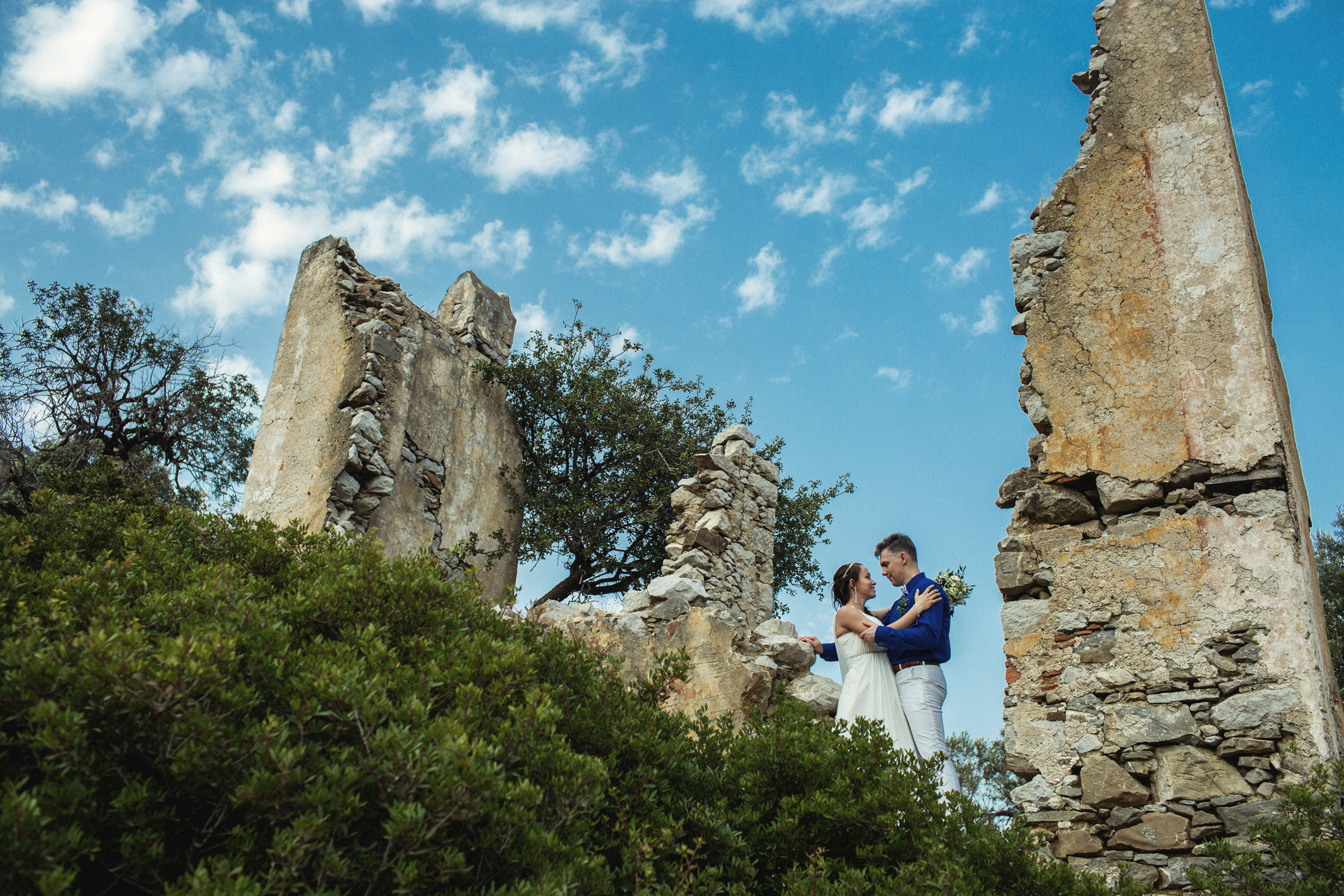 Symbolic wedding on the island of Kemeria. Julia Ganch I Fashion Wedding Photography I Cappadocia Turkey