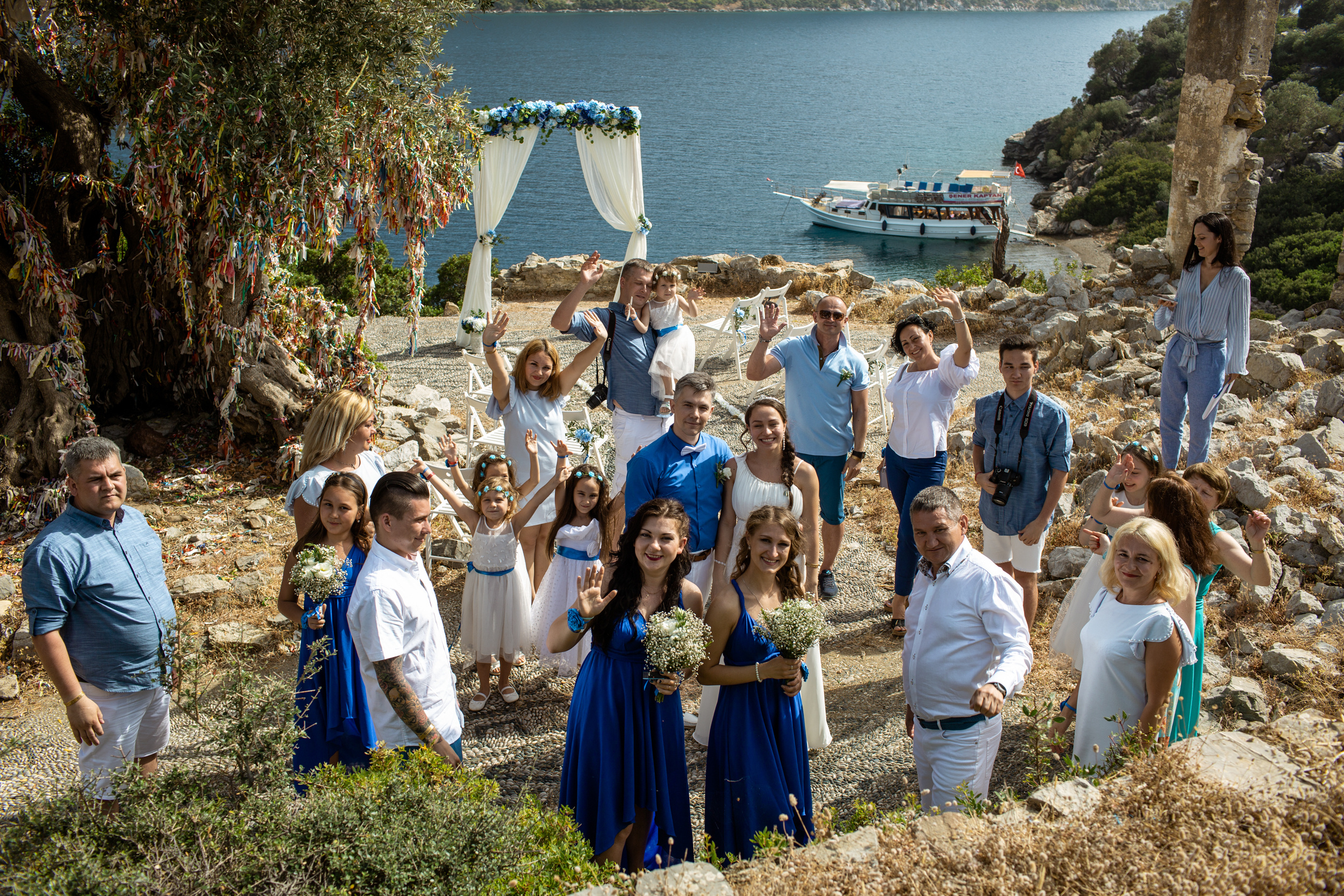 Symbolic wedding on the island of Kemeria. Julia Ganch I Fashion Wedding Photography I Cappadocia Turkey