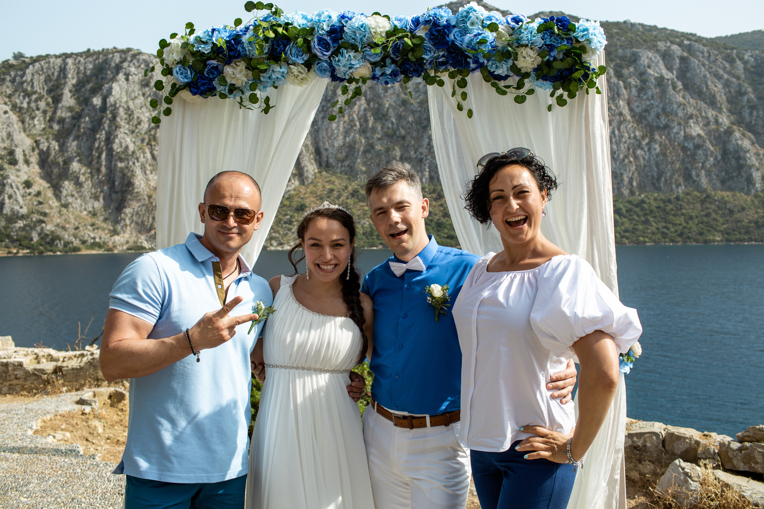 Symbolic wedding on the island of Kemeria. Julia Ganch I Fashion Wedding Photography I Cappadocia Turkey