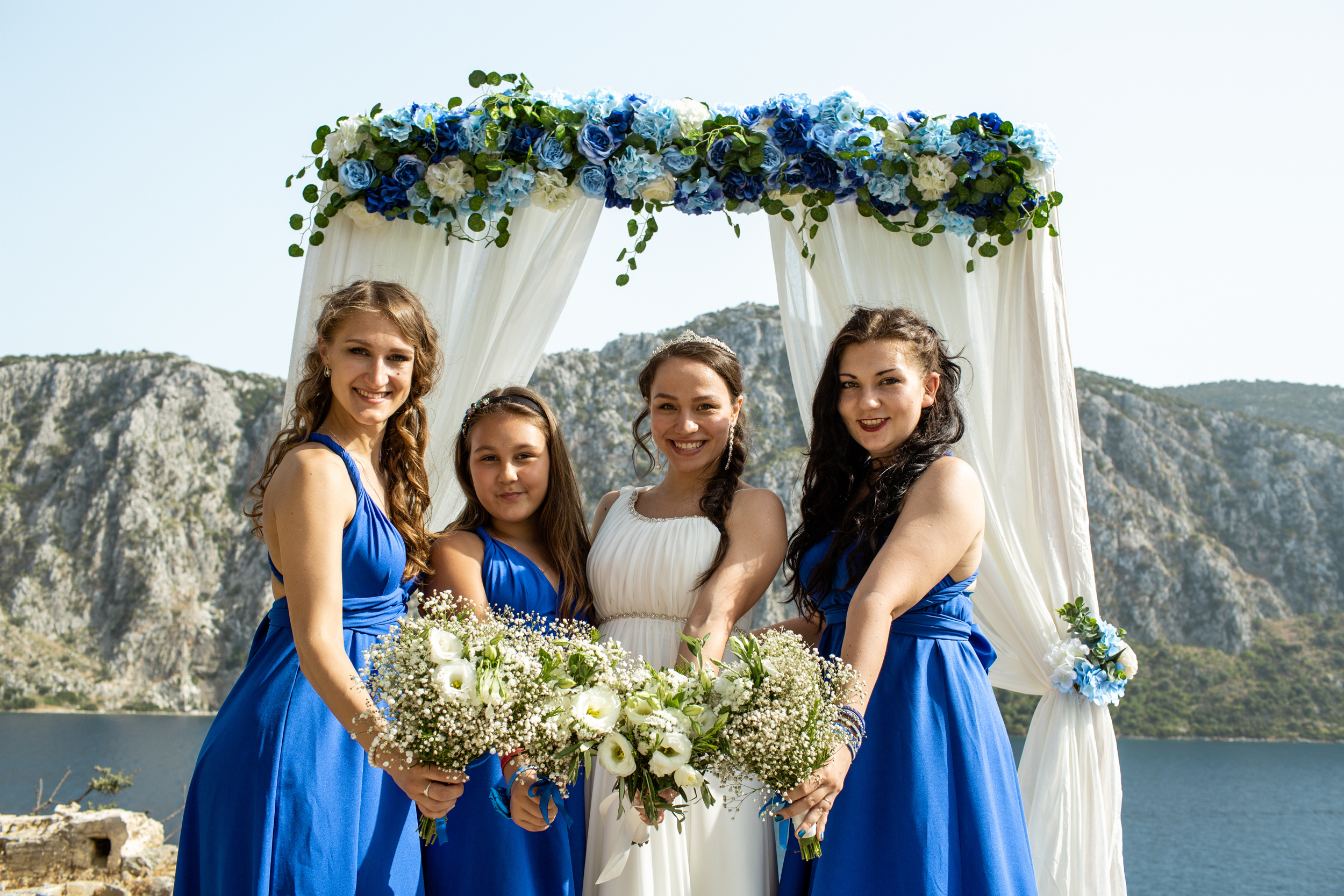 Symbolic wedding on the island of Kemeria. Julia Ganch I Fashion Wedding Photography I Cappadocia Turkey