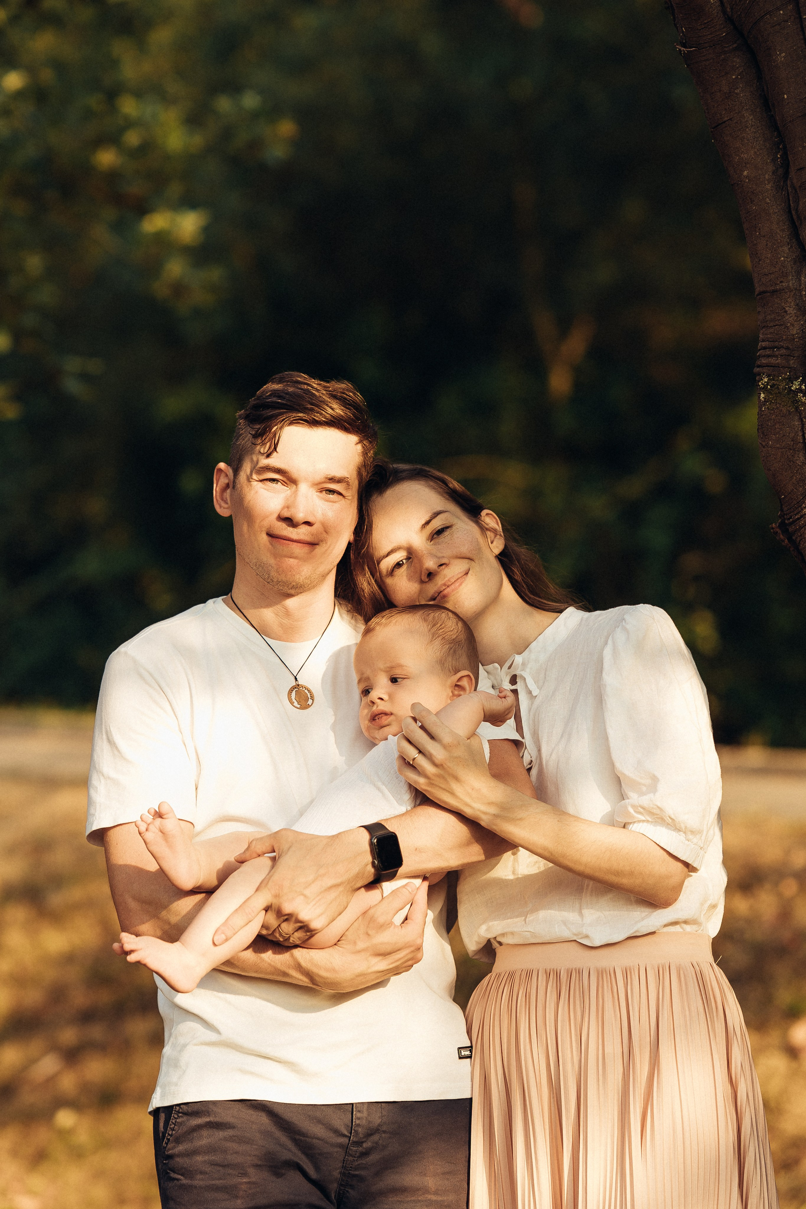 Ира, Костя, Ваня. Family photographer in Oviedo — Yana Razina