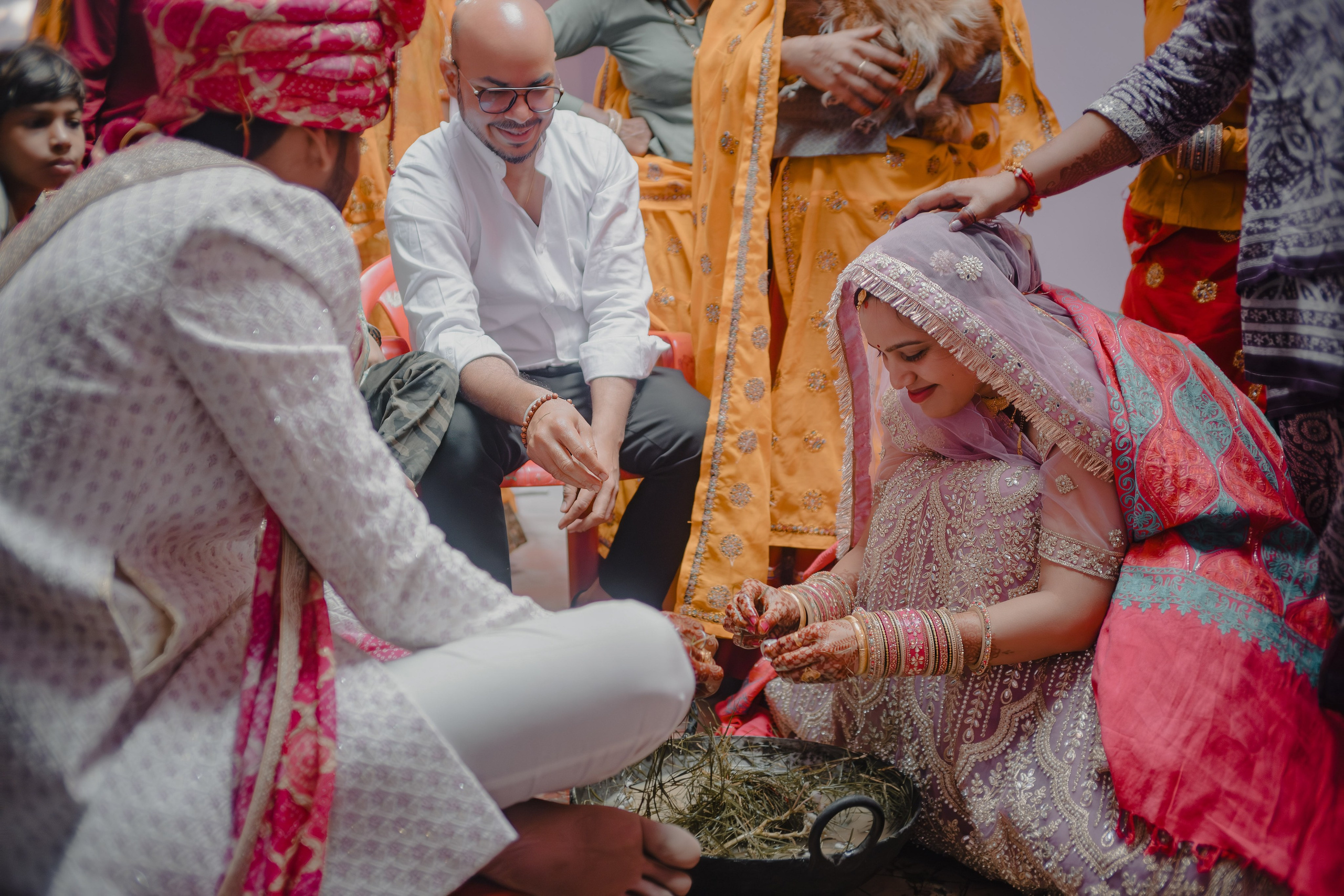 Parul & Sanjay. Wedding and Family photographer in india