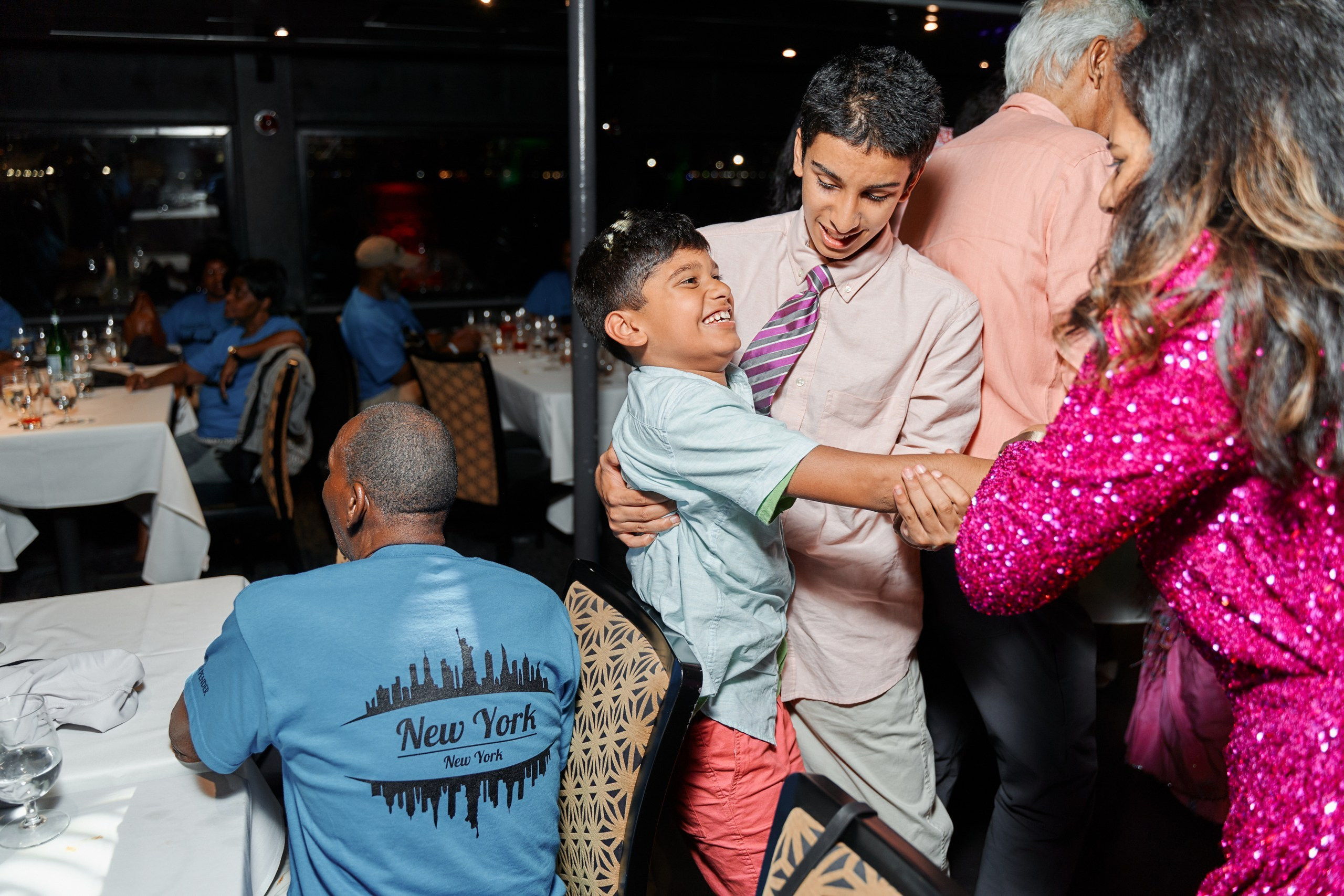 Cruise Birthday Party. Professional Wedding and event photographer USA New York