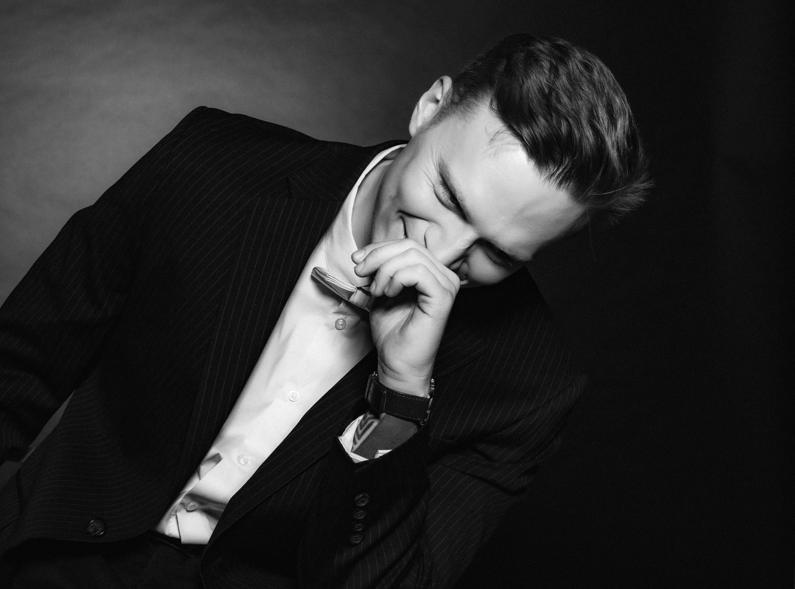 Photoshoot for stand up artist Chris Falman «The Golden Age of Hollywood». Kseny Kolesnik Photography