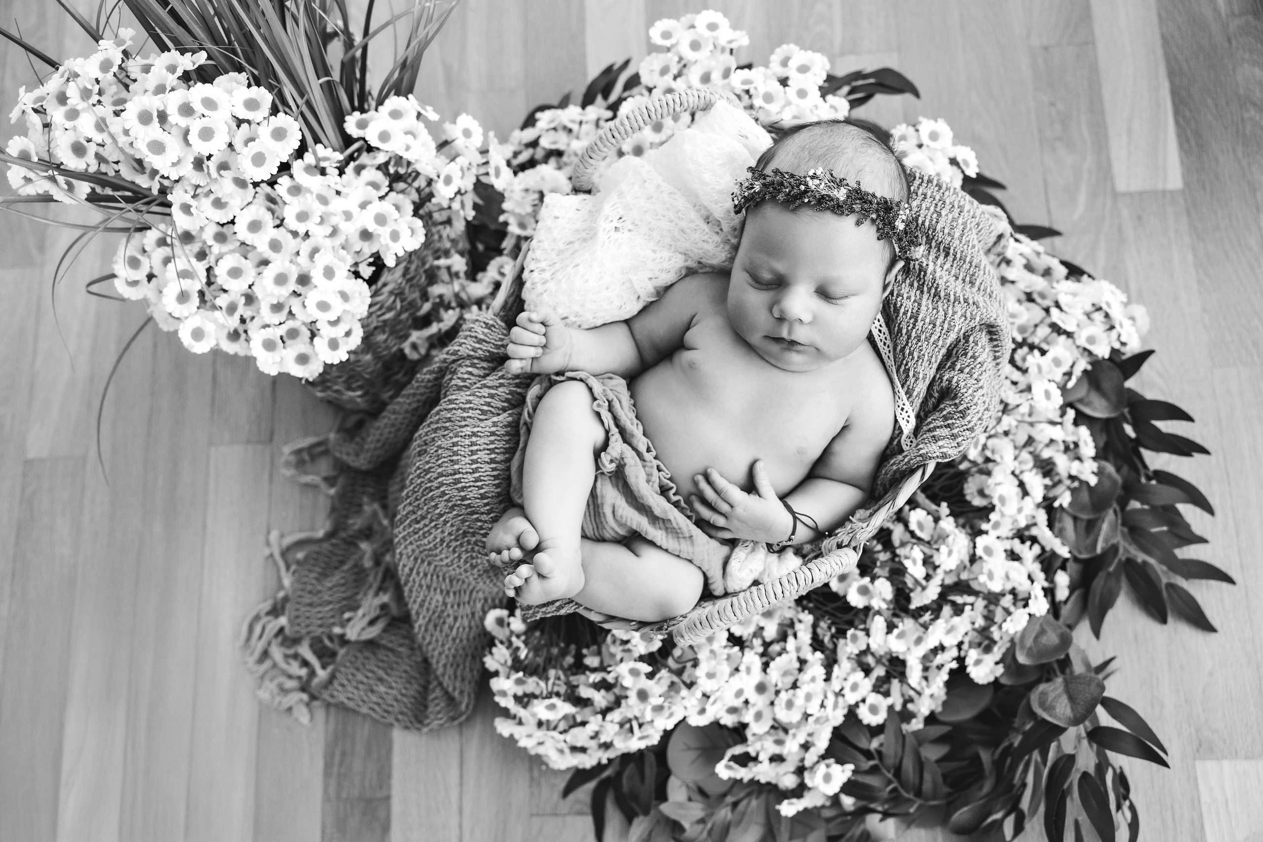 Фотосесия за новородено. Фотограф Ирина Йотова