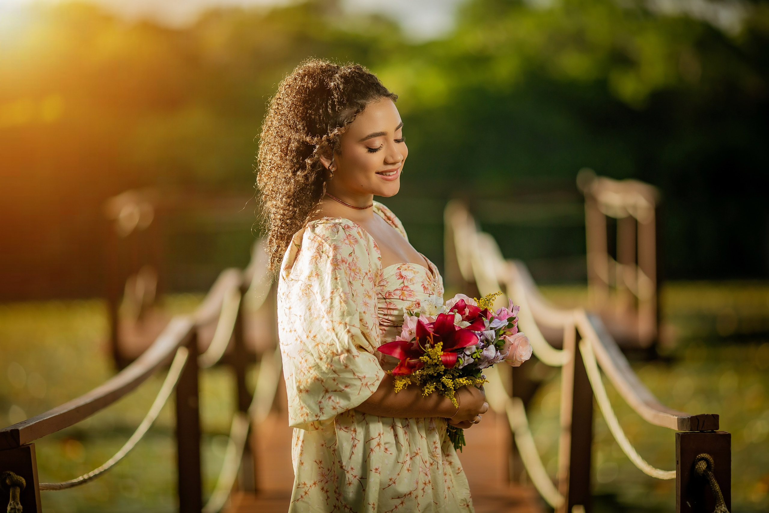 Ensaio XV Anos Mel (Tema Jardim). Flavio Nunes Fotografia (Fotografo especializado em Fotografia de 15 Anos e Ensaios)