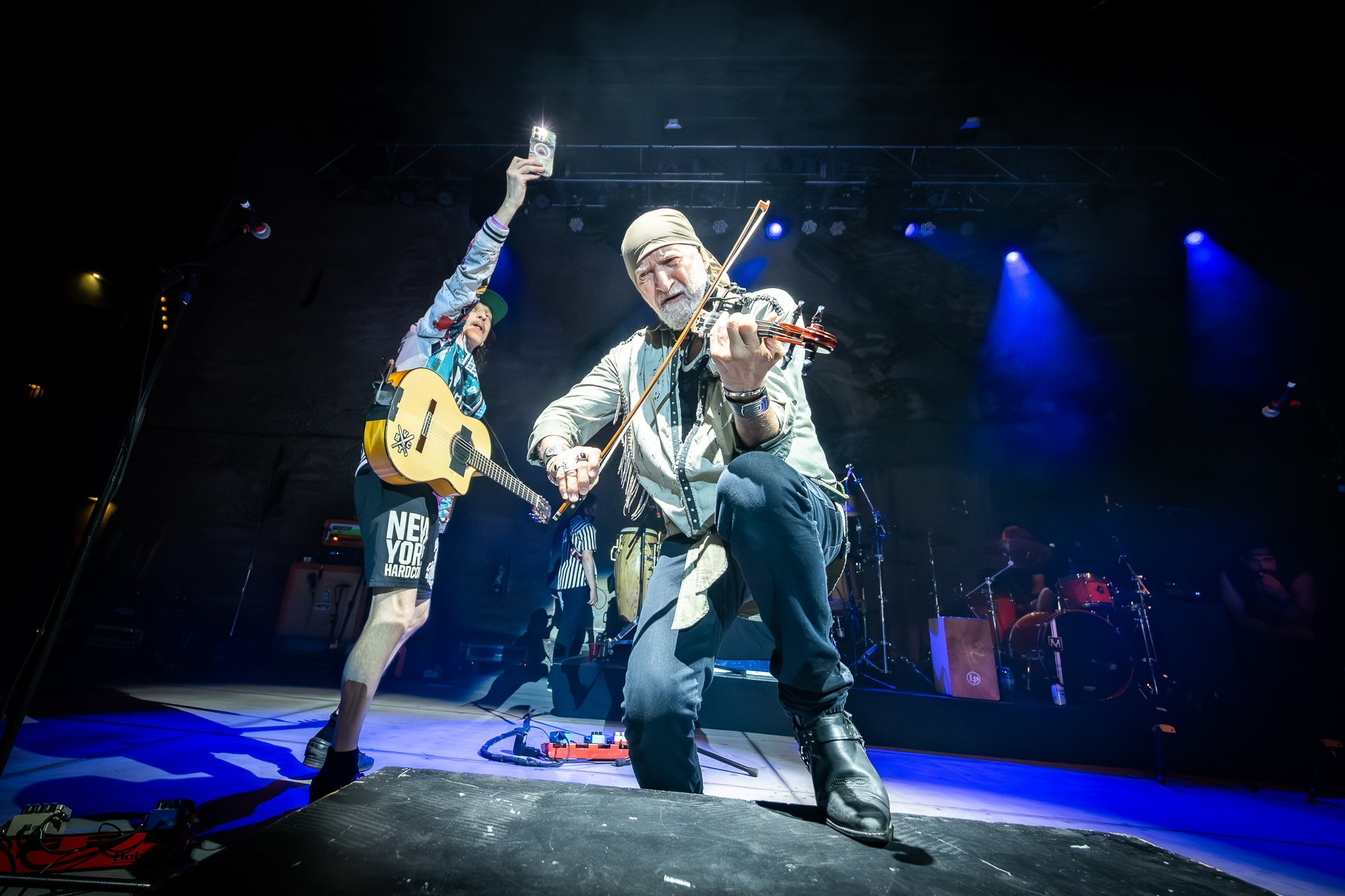 GOGOL BORDELLO / SARATOGA / CA. Reportage concert portrait photography in the San Francisco Bay Area