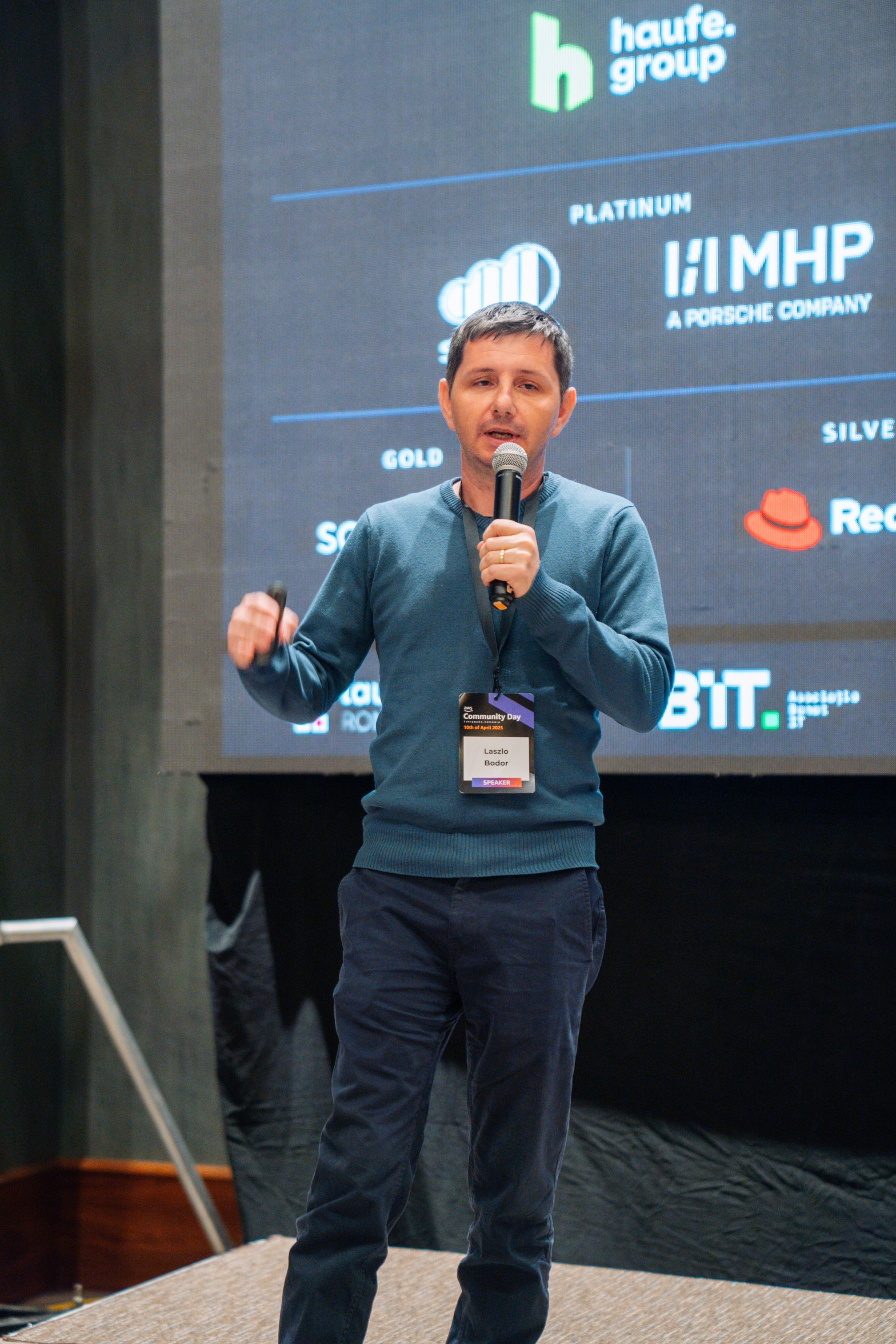 AWS Community Day 2025. Cozac Cristian Photographer