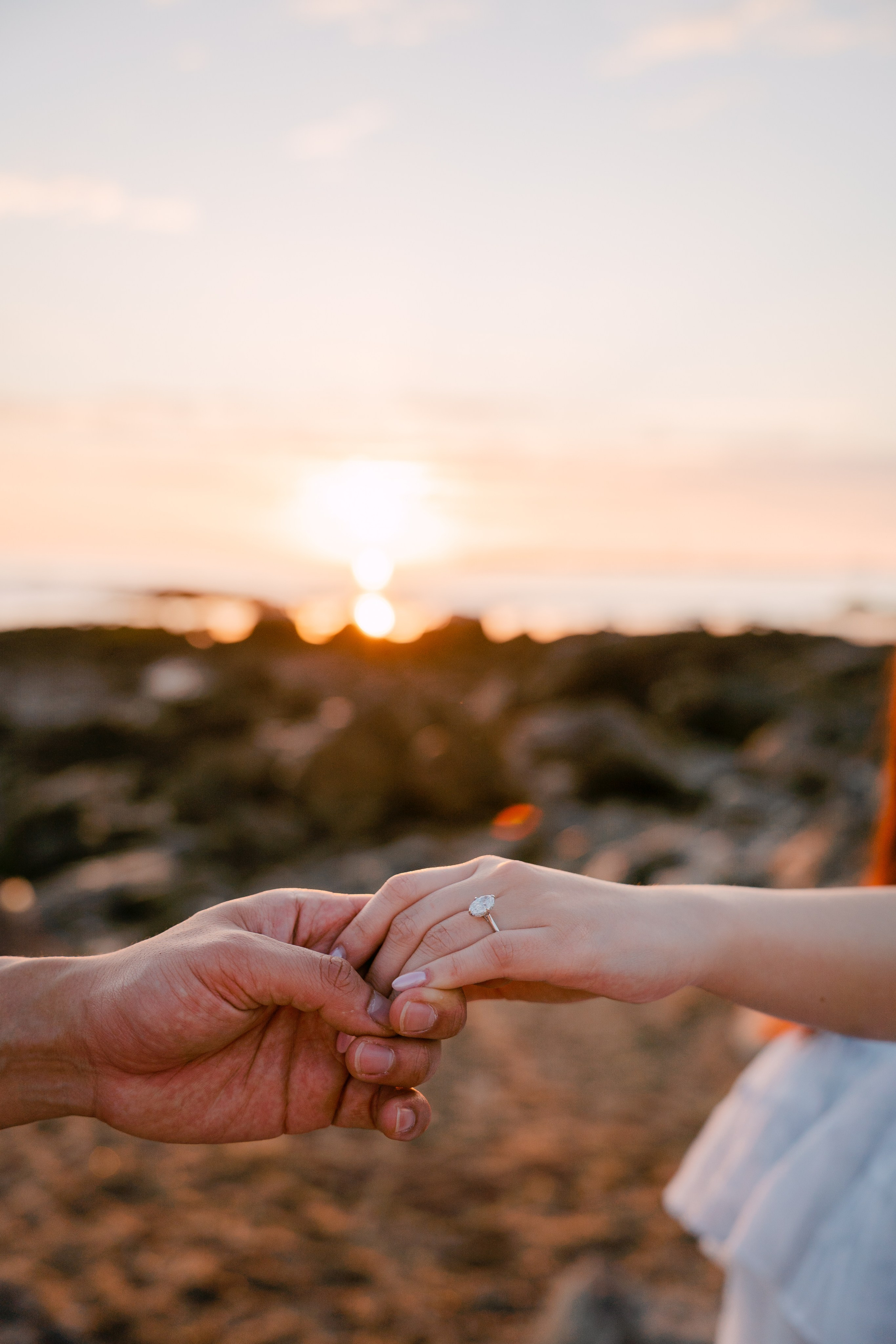 Wedding Proposal at Praia do Molhe