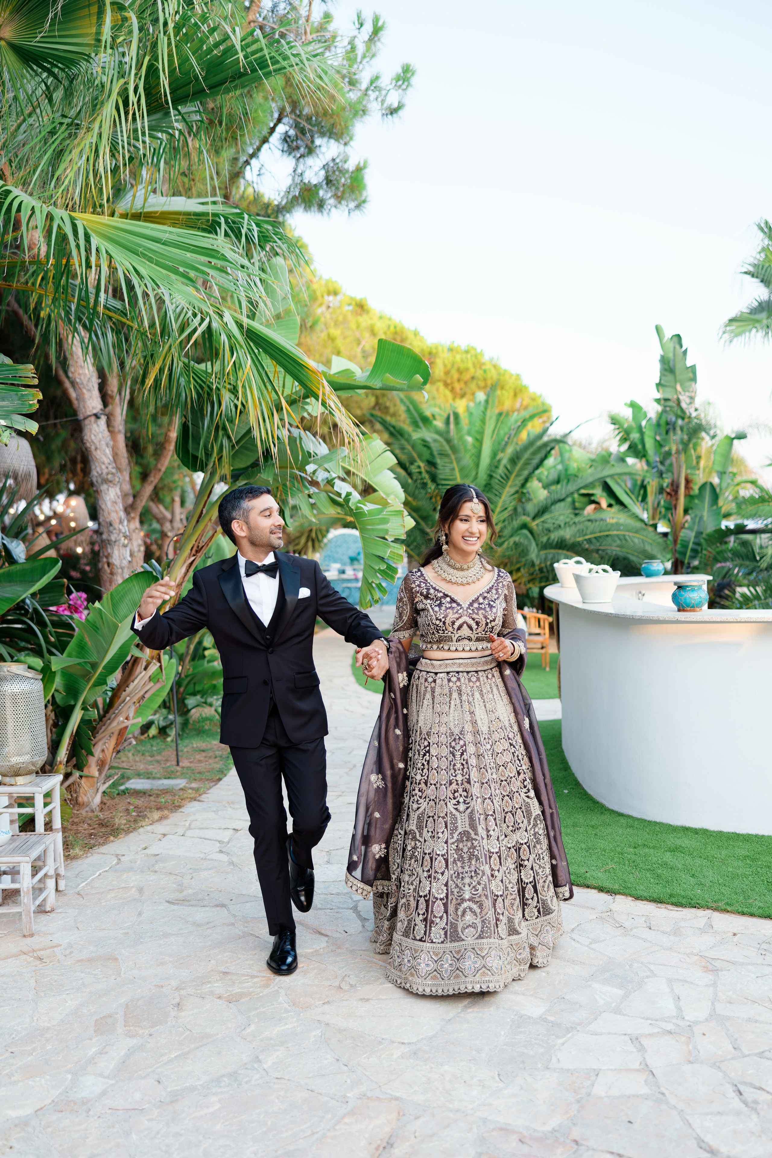 Indian wedding at Gran Villa Rosa, Barcelona