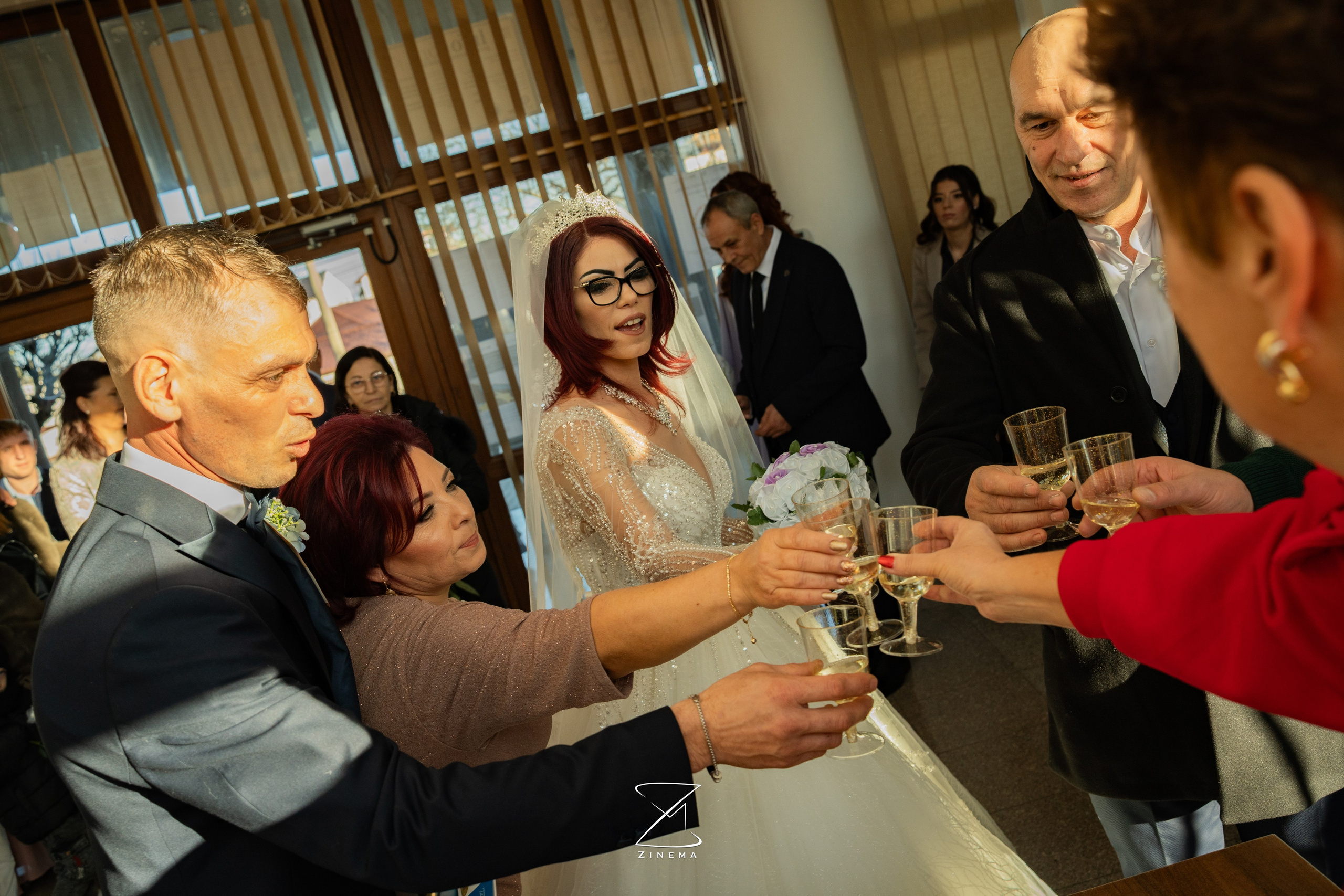 CLAUDIA and MARIAN — WEDDING. Z I N E M A