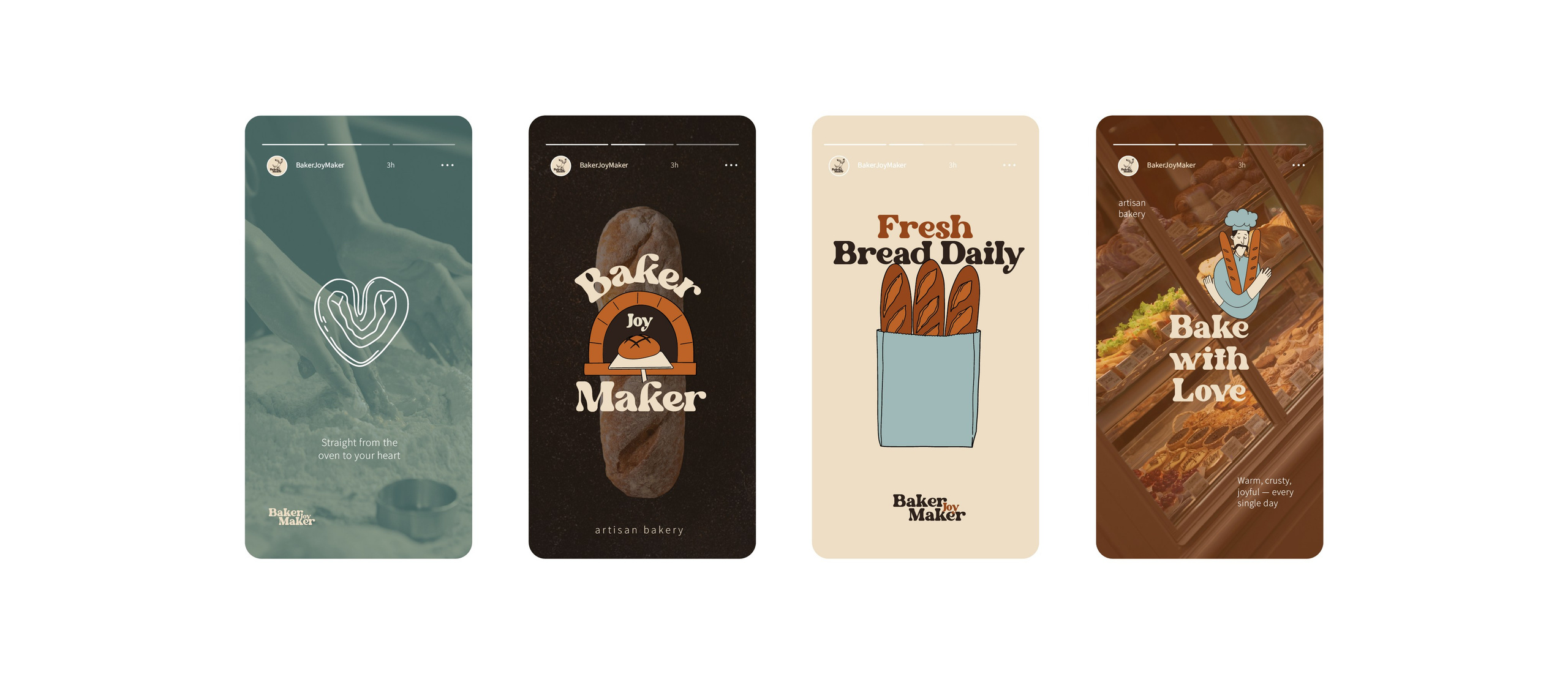 Baker Joy Maker. Helen Reveur | Illustrator & Brand Designer | Ready-Made & Custom Illustrations