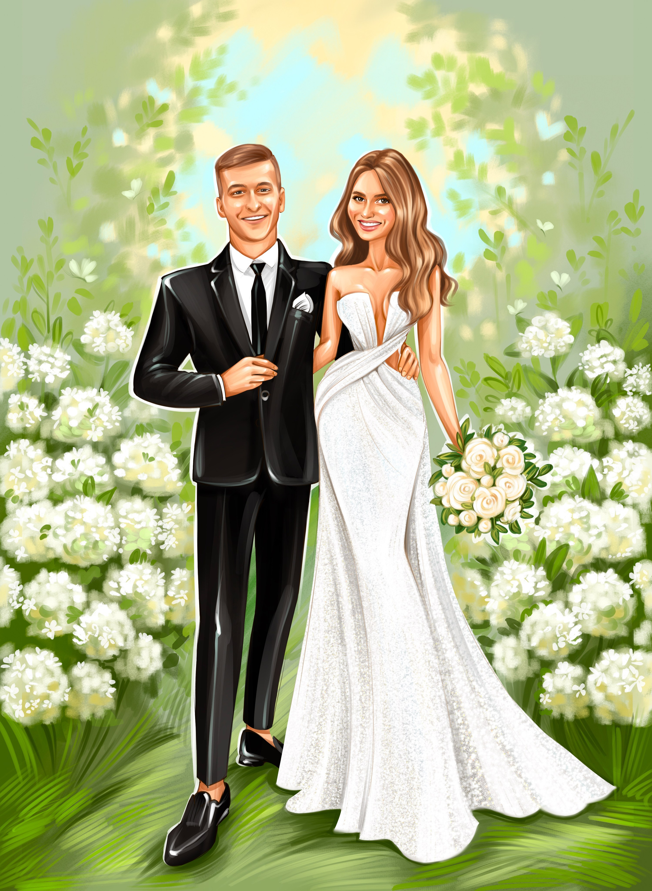 Illustrations For Invitations. InnaIllustrator