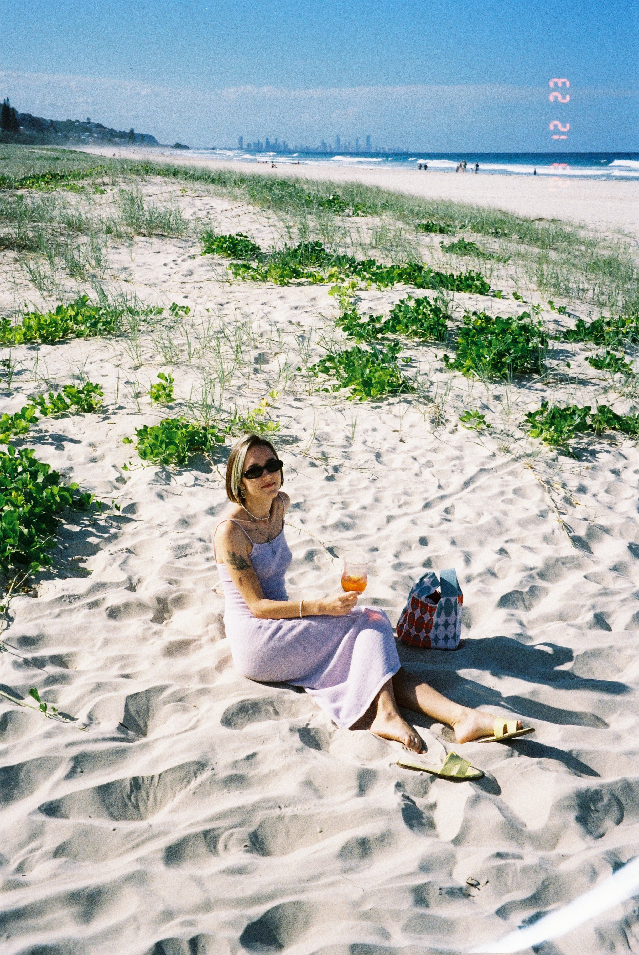 B-day party. Film portrait photographer