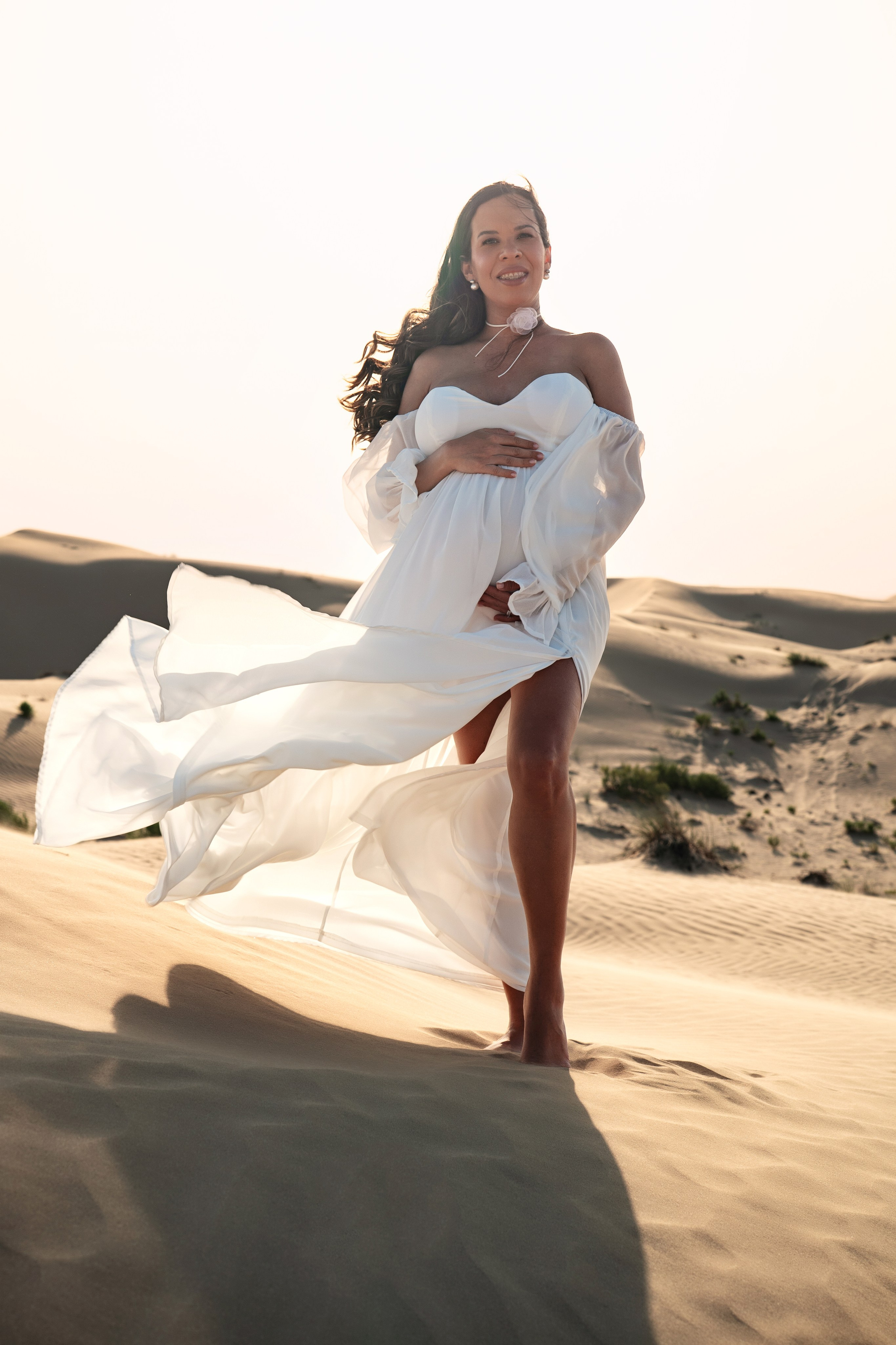 Фотосессия для беременных в Абу-Даби — нежные и тёплые кадры ожидания. Мария Сафронова — ваш фотограф в Абу-Даби Дубай