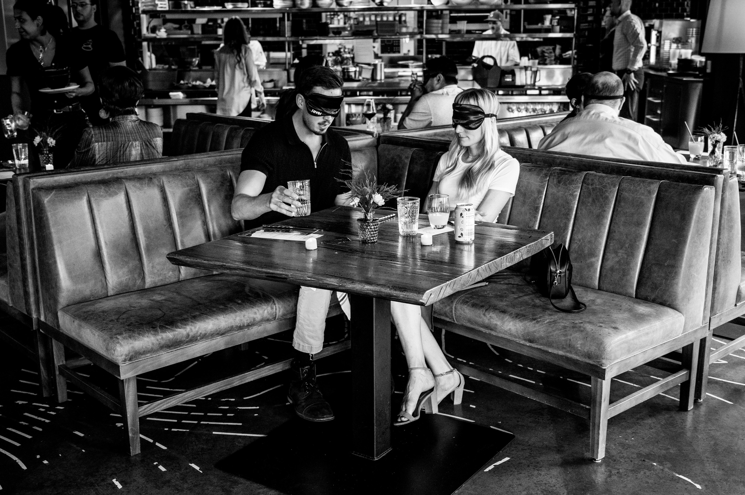 Dining in the Dark. Collective x Fever Seattle