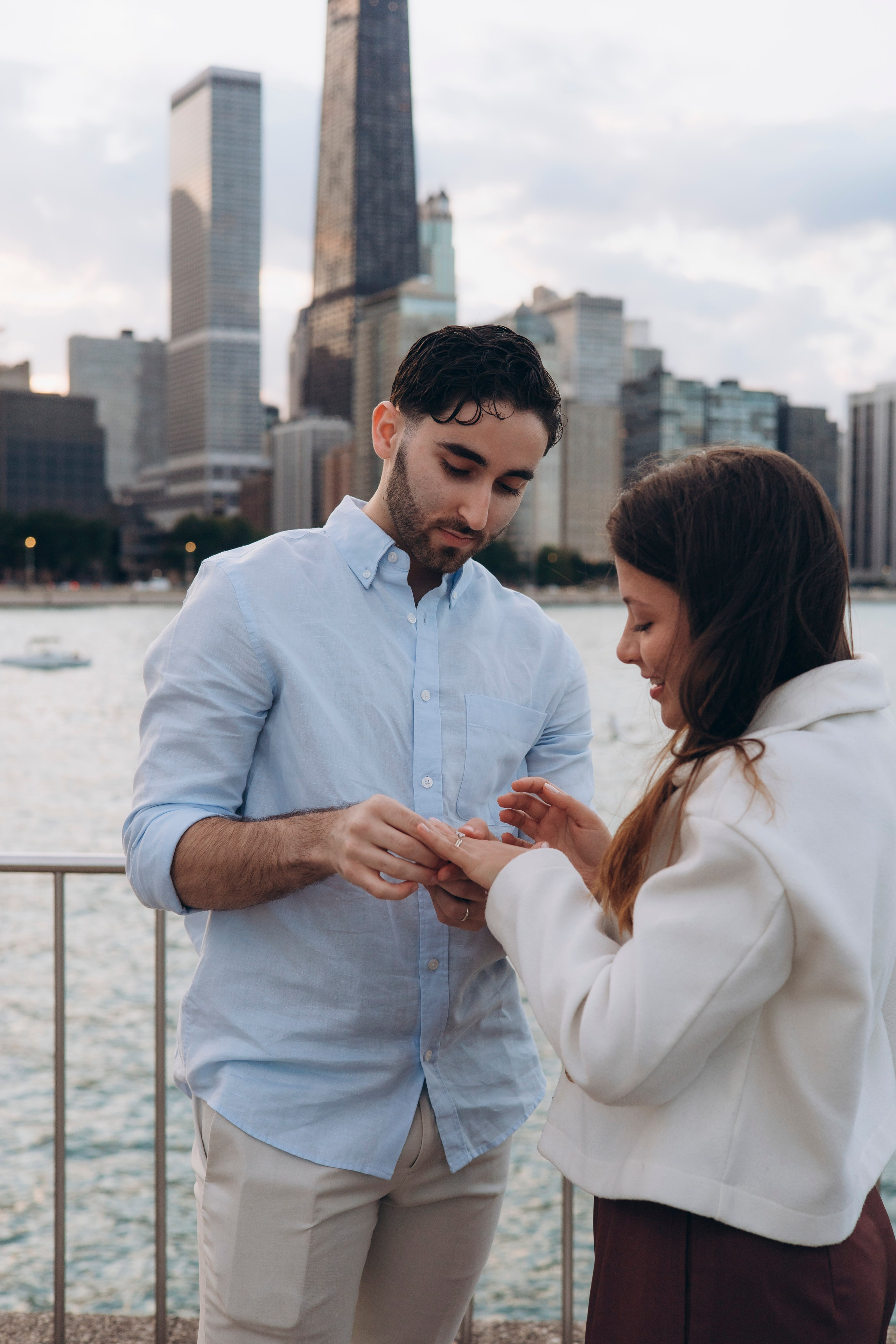 Milton Lee Olive Park Proposal — Chicago Photographer