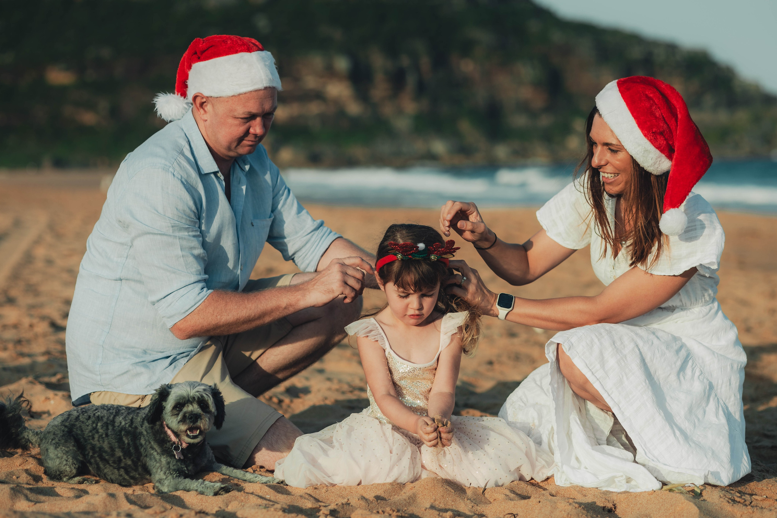 Kat + Andrew + Bella + Roxie. True Story Photography