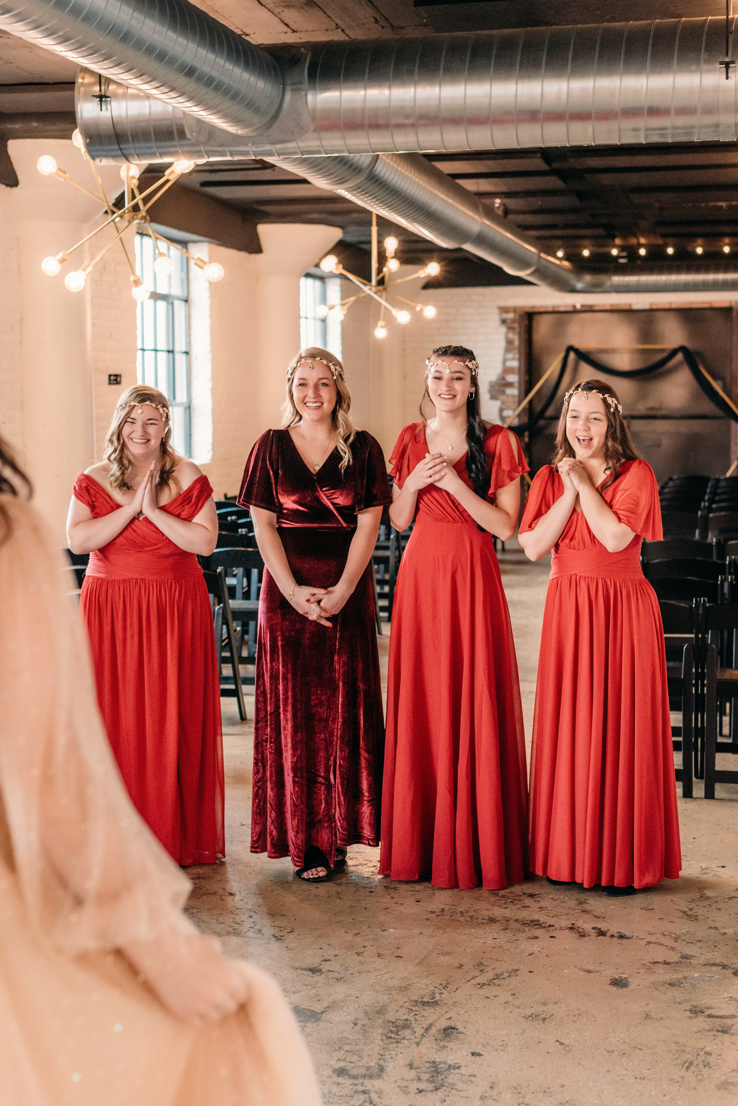 Bold & Dramatic Wedding at The Paper Mill on The Landing | Fort Wayne Wedding Photographer. Alexandria Danielle Photography | Fort Wayne & Indianapolis Wedding Photographer