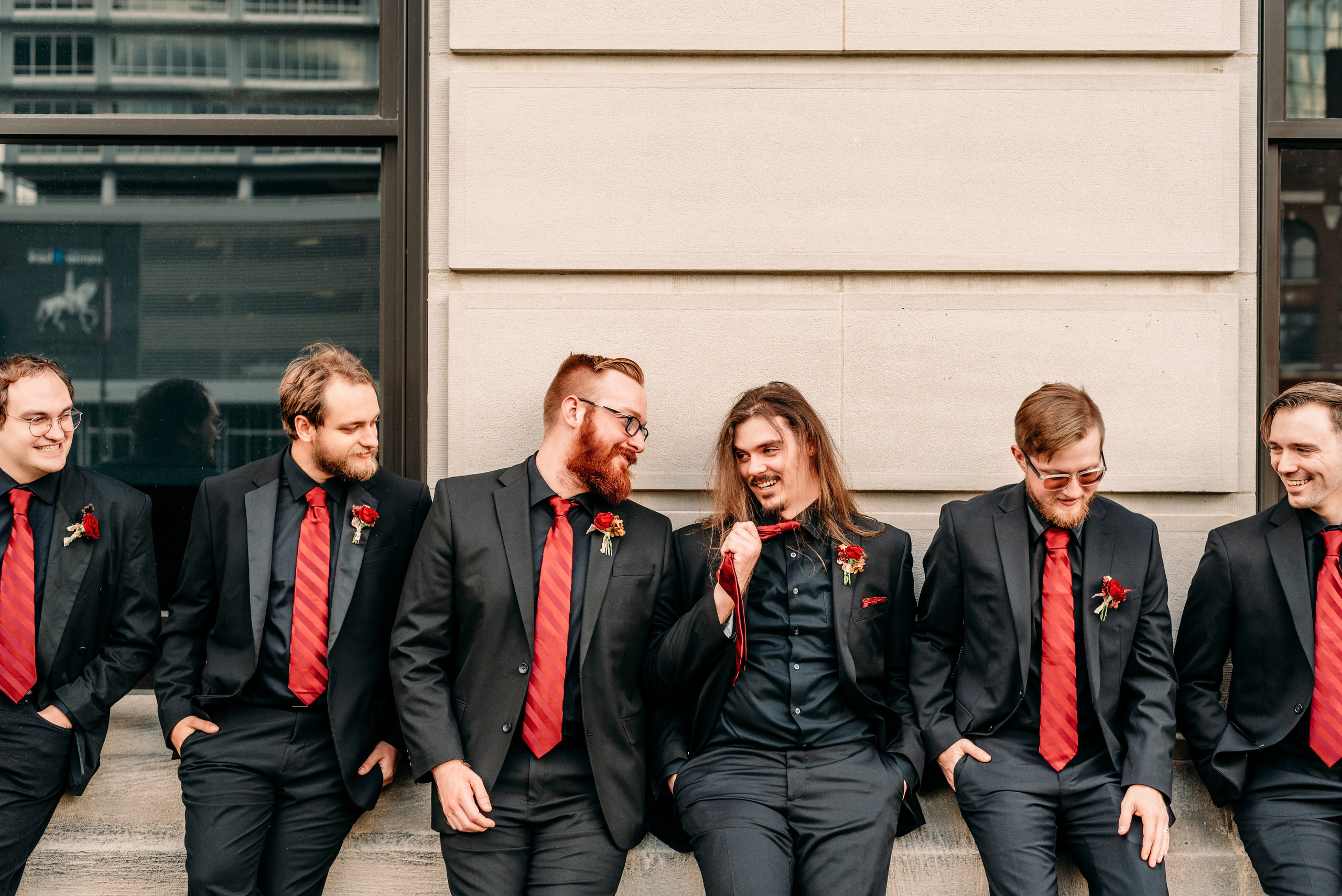 Bold & Dramatic Wedding at The Paper Mill on The Landing | Fort Wayne Wedding Photographer. Alexandria Danielle Photography | Fort Wayne & Indianapolis Wedding Photographer