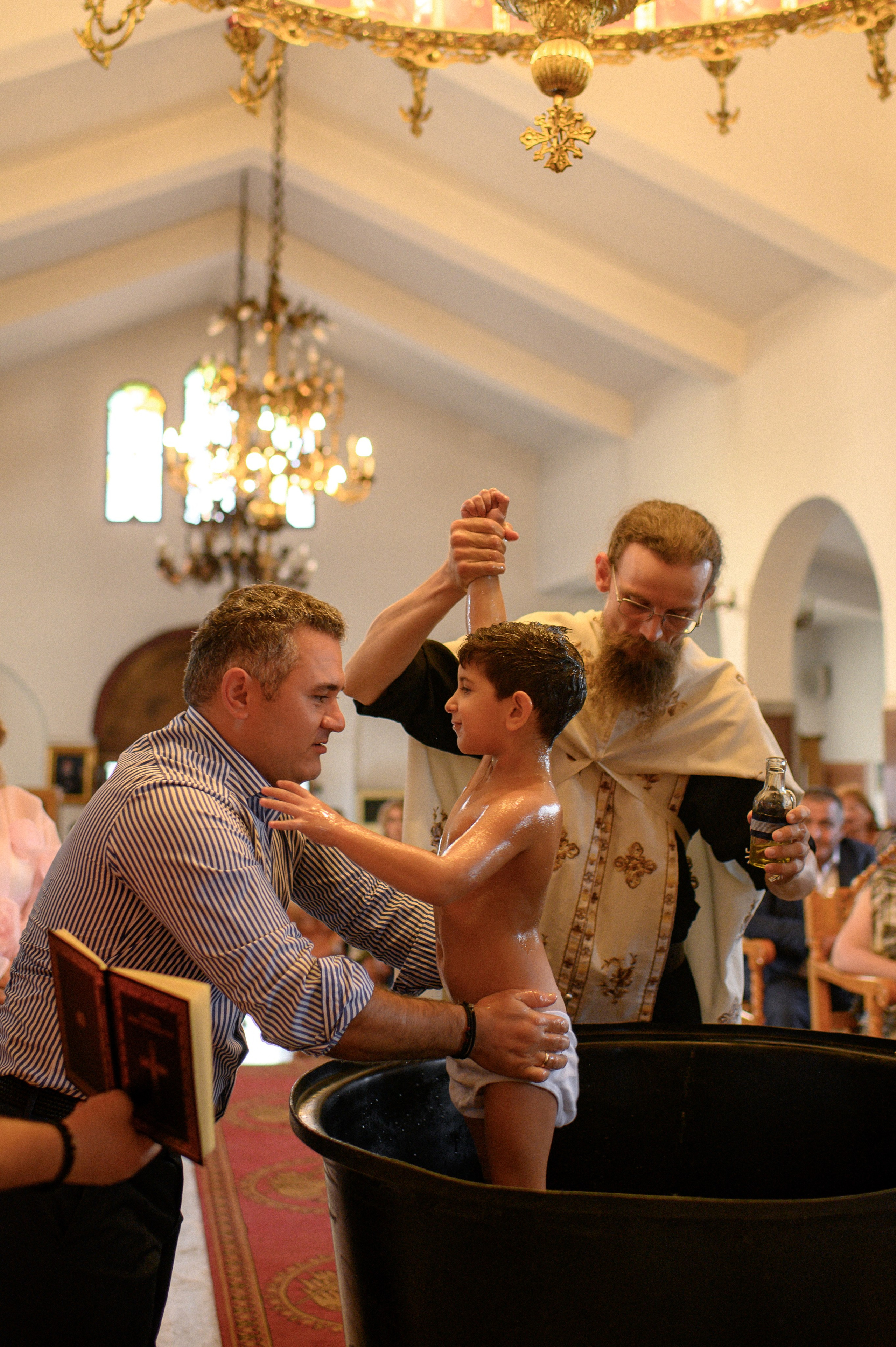 Baptism Klearhos. Семейная, детская, портретная и предметная фотосъемка в Салониках
