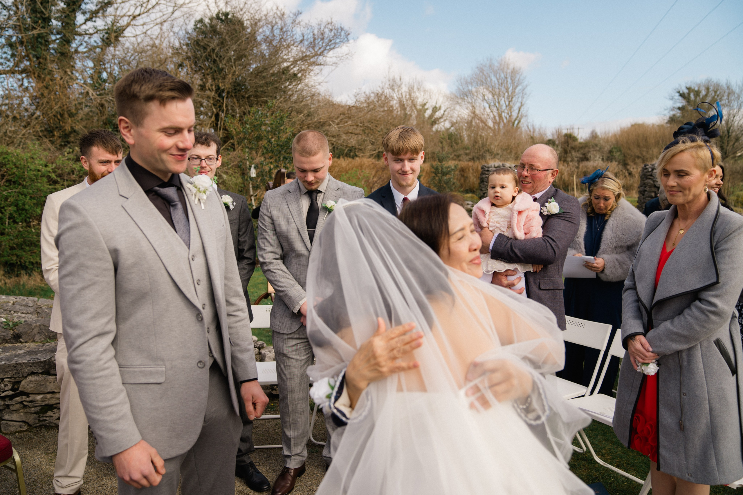 Aongas & Yannie. Wedding and family photographer Ireland