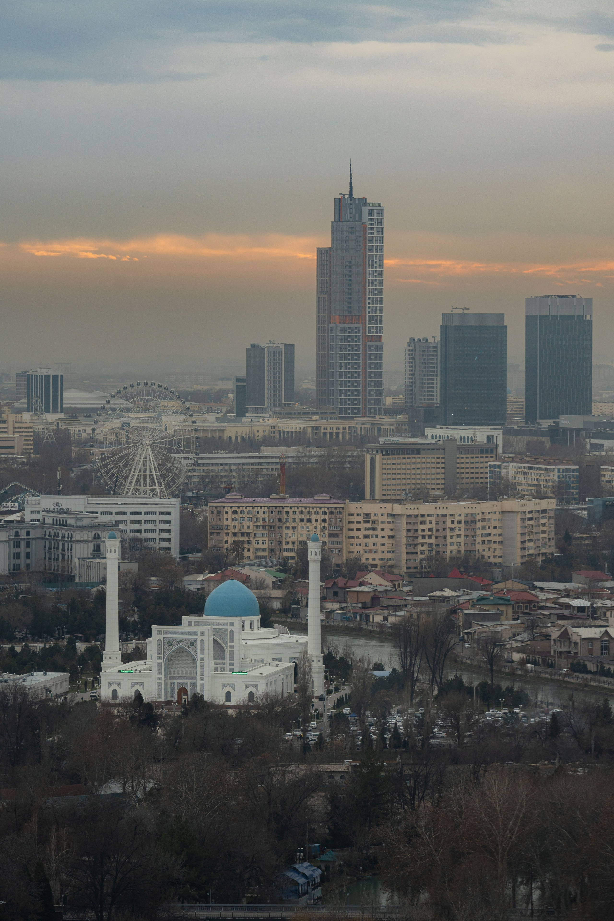 Смог в Ташкенте или Взгляд на город с высоты птичьего полета. Георгий Намазов | Фотограф в Ташкенте