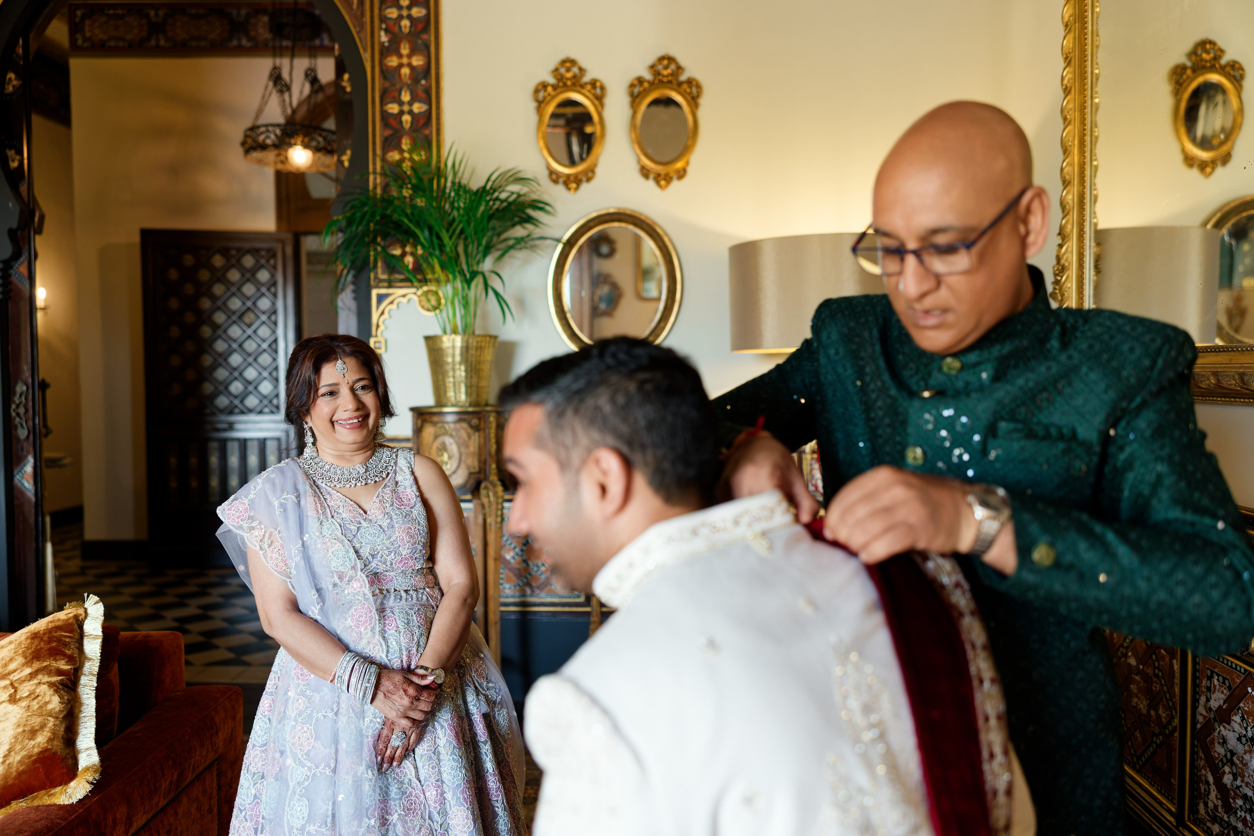 Indian wedding at Gran Villa Rosa, Barcelona