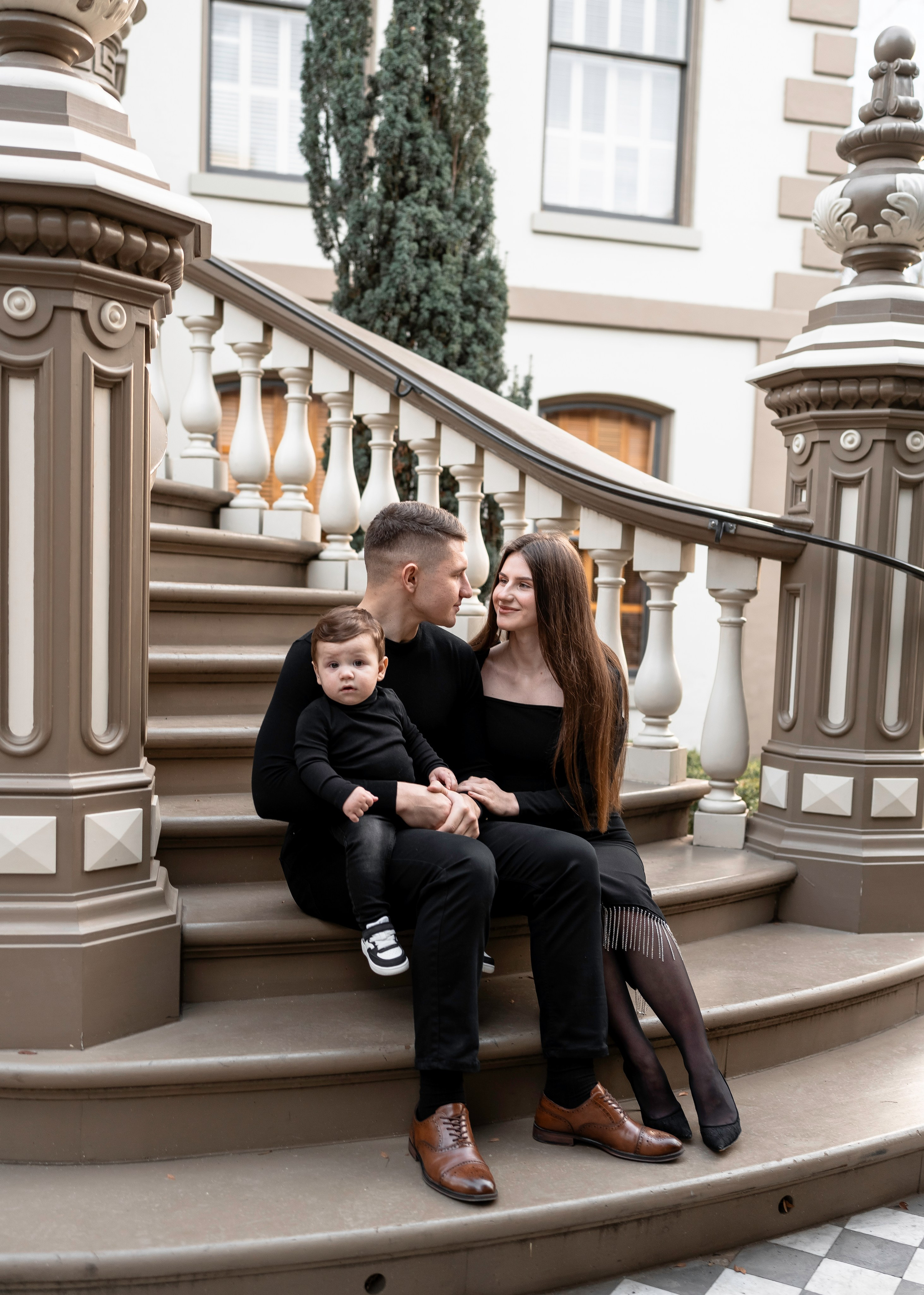 Artem, Nadia & Elisha. Family photographer in Sacramento | Sofia Pavenko