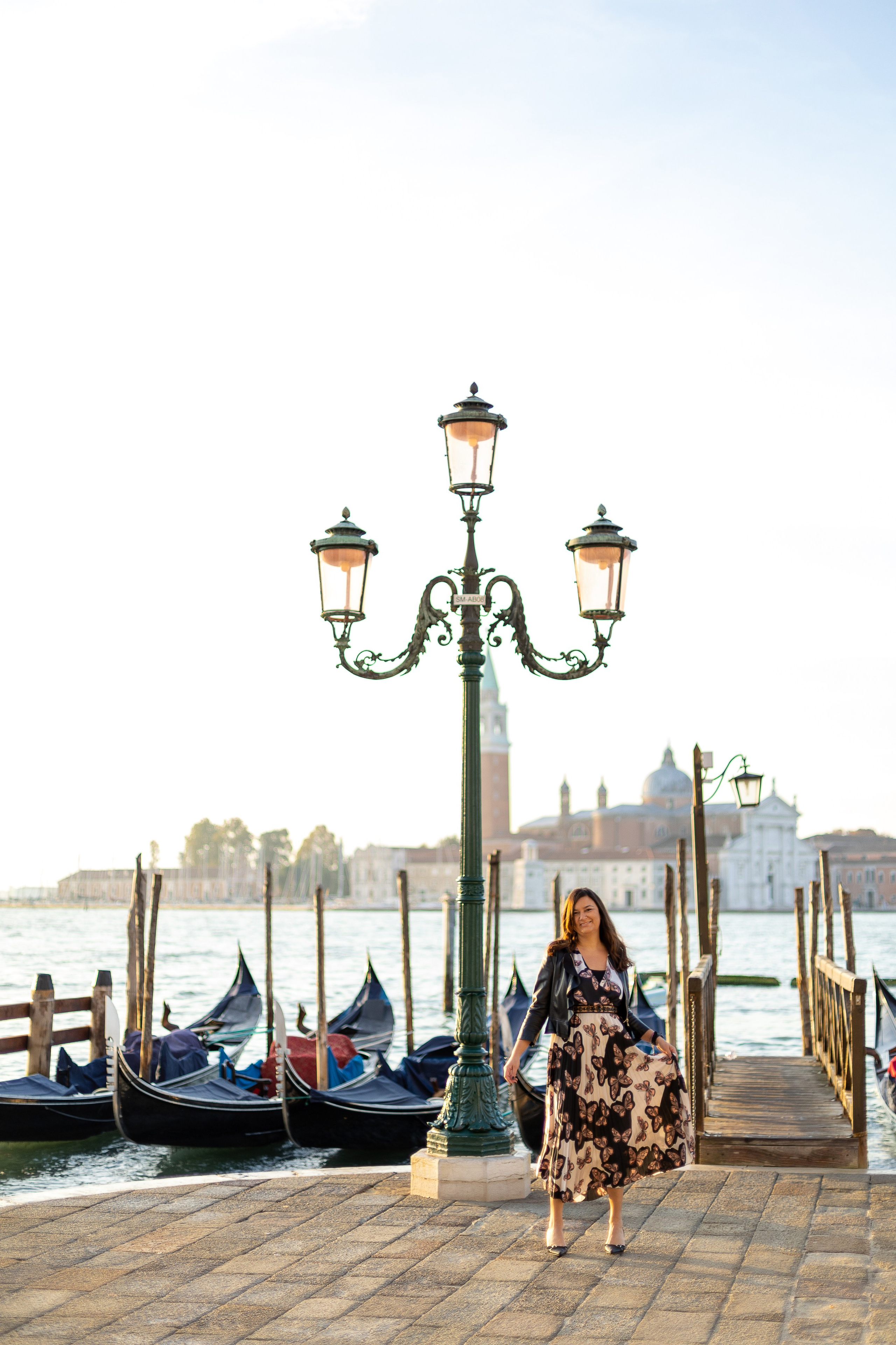 Margo and Vincenzo at dawn in Venice
