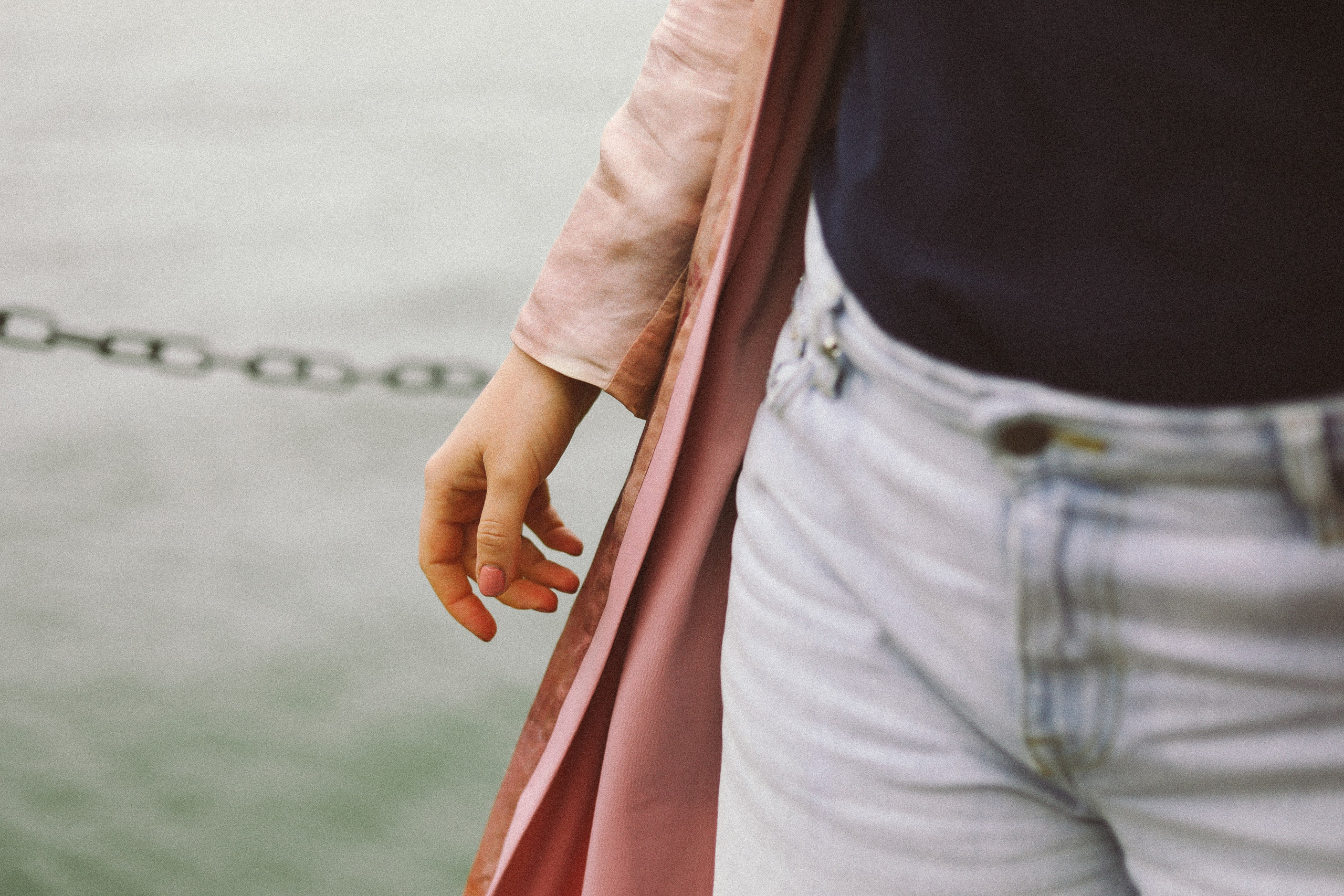 Katya near the lighthouse. Victoria Dini. Art photography in London / Folkestone, UK
