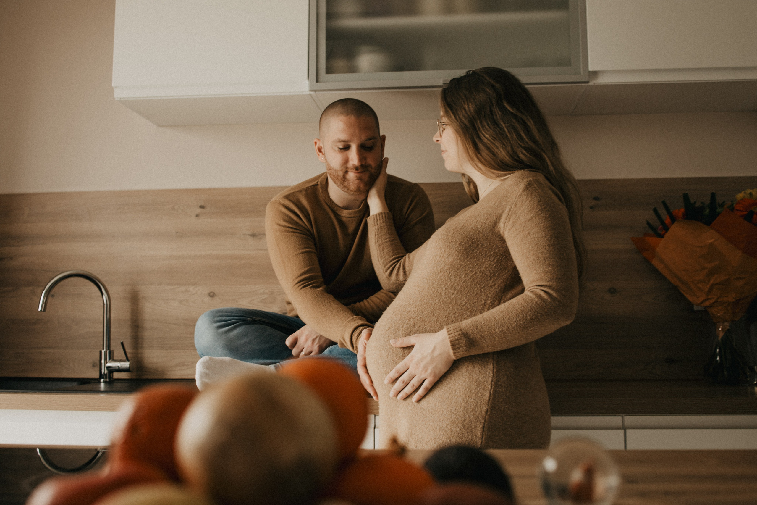 GROSSESSE. Семейный фотограф во Франции (Мец, Люксембург)