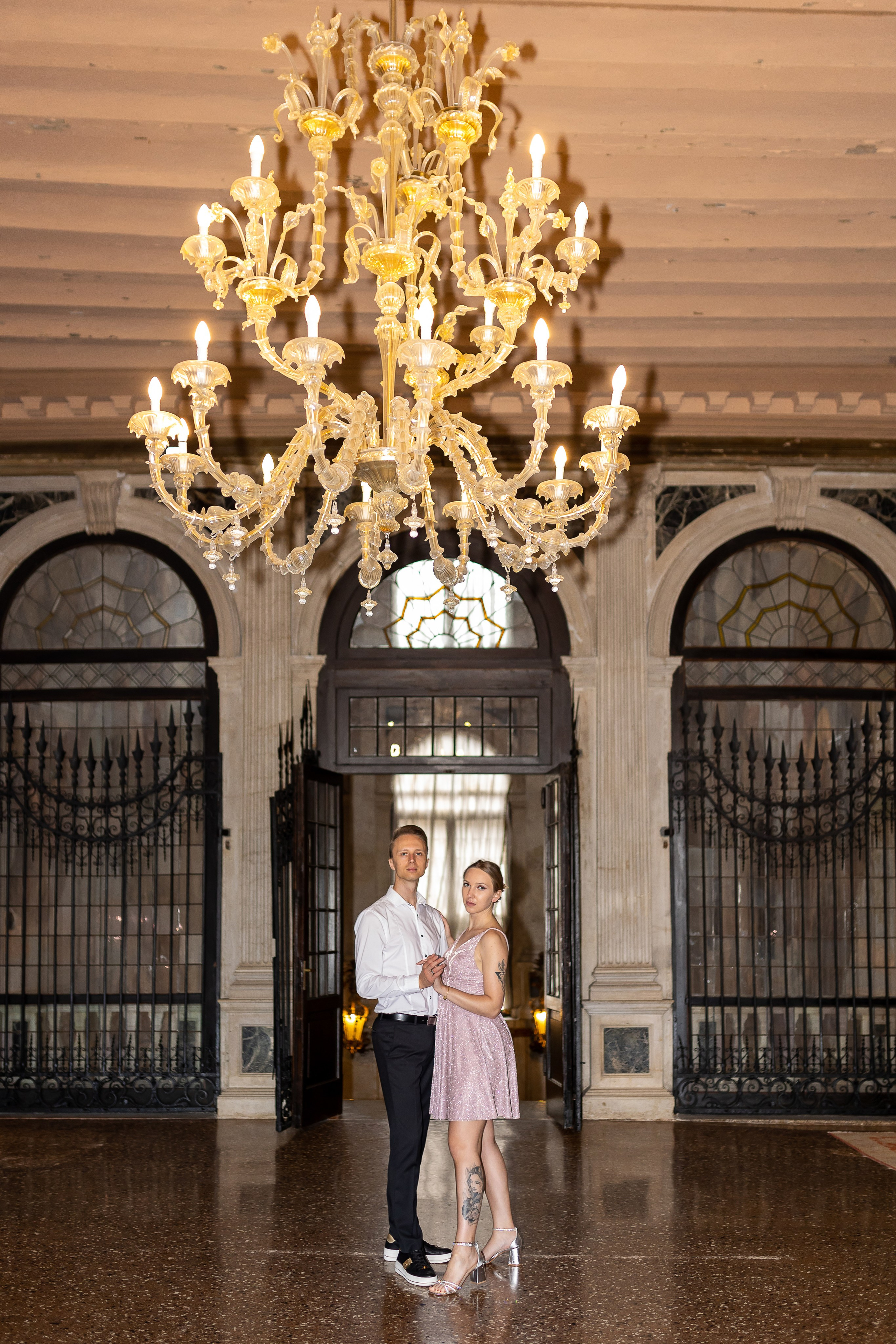 Love story in ancient palace