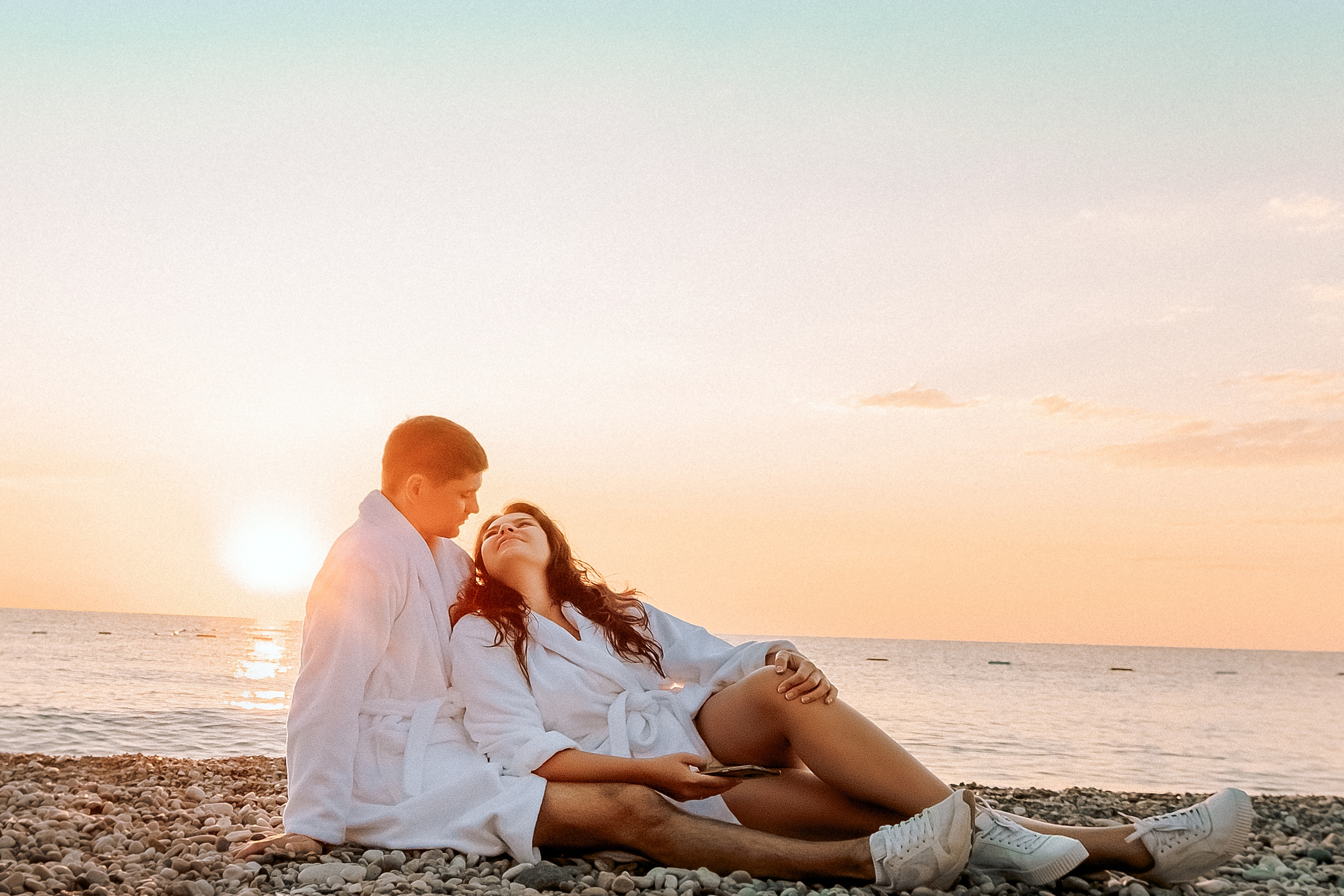 Кохання на світанку. Валерія Сичова. Сімейний та репортажний фотограф в Португаліі