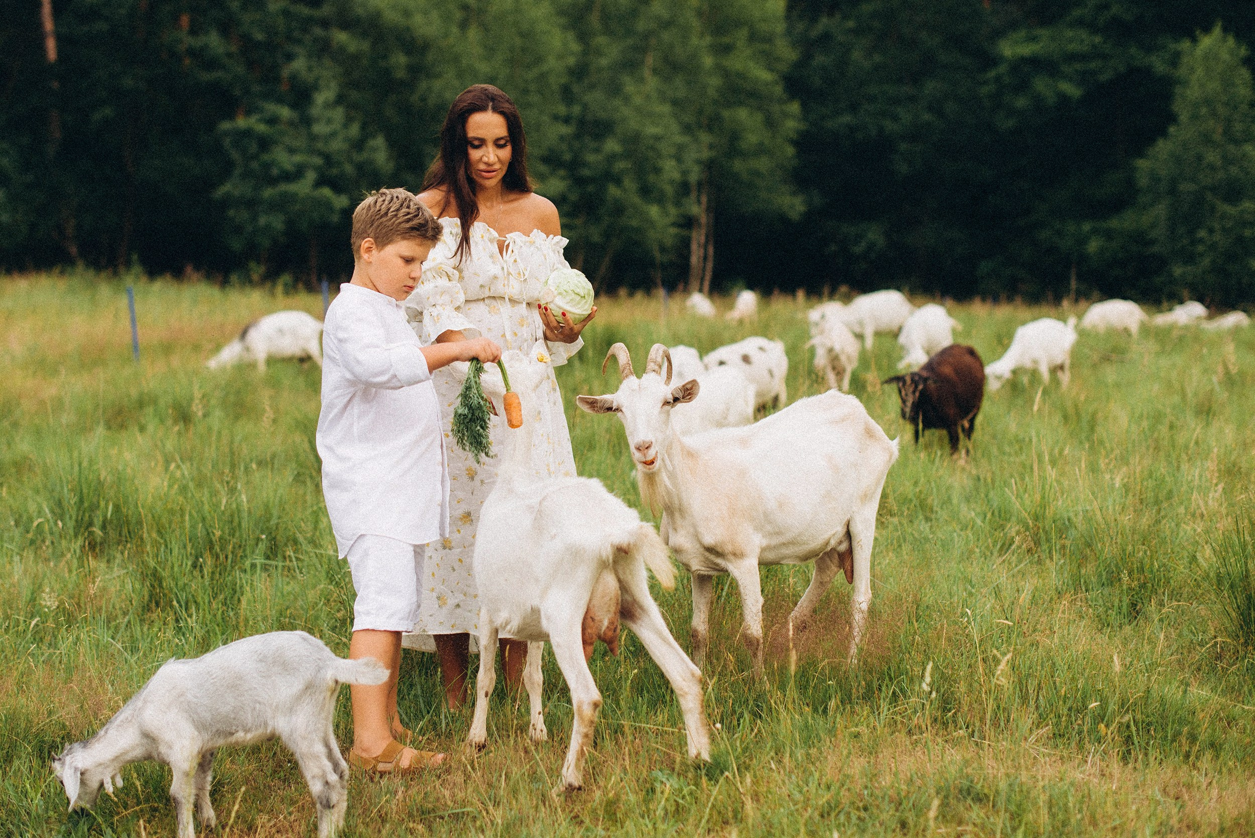 Беременность на природе. Семейный фотограф Лейпциг, Германия